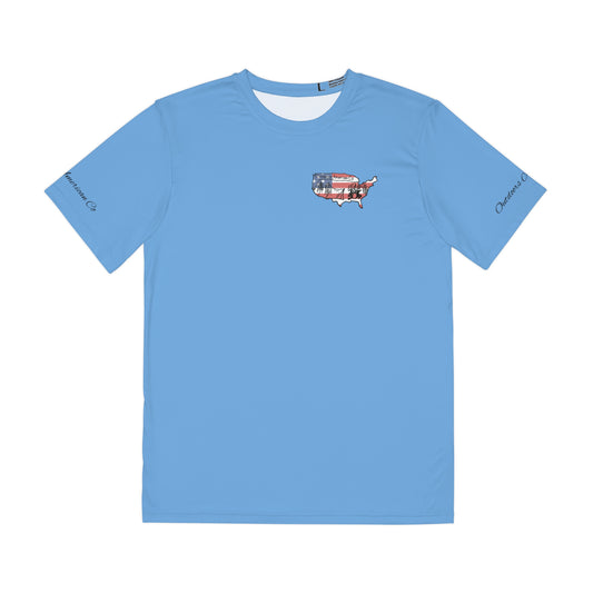 Men's Polyester Logo Tee