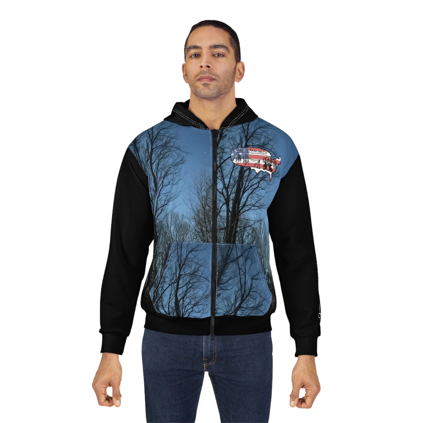 Mystic Night Zip Hoodie