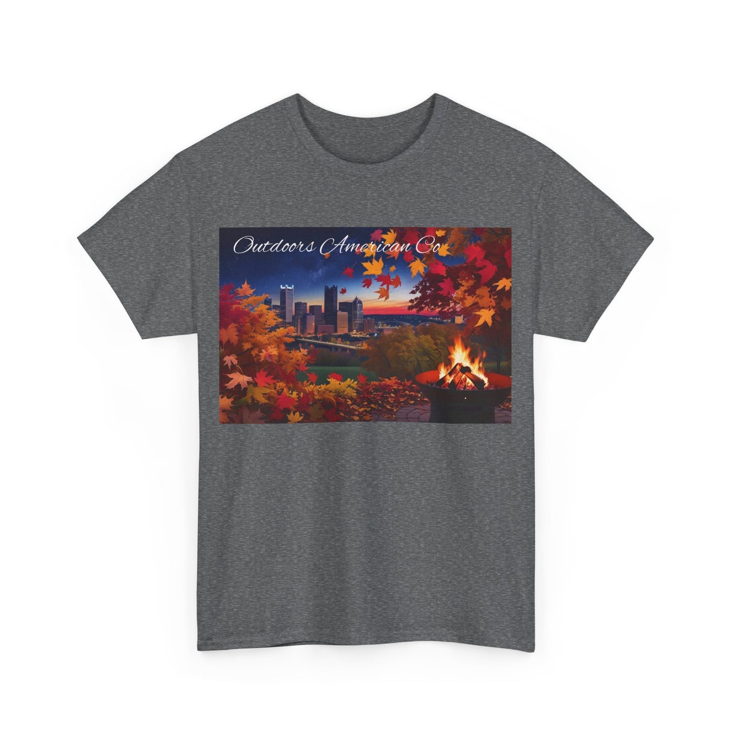 Fall Cityline Firepit Tee