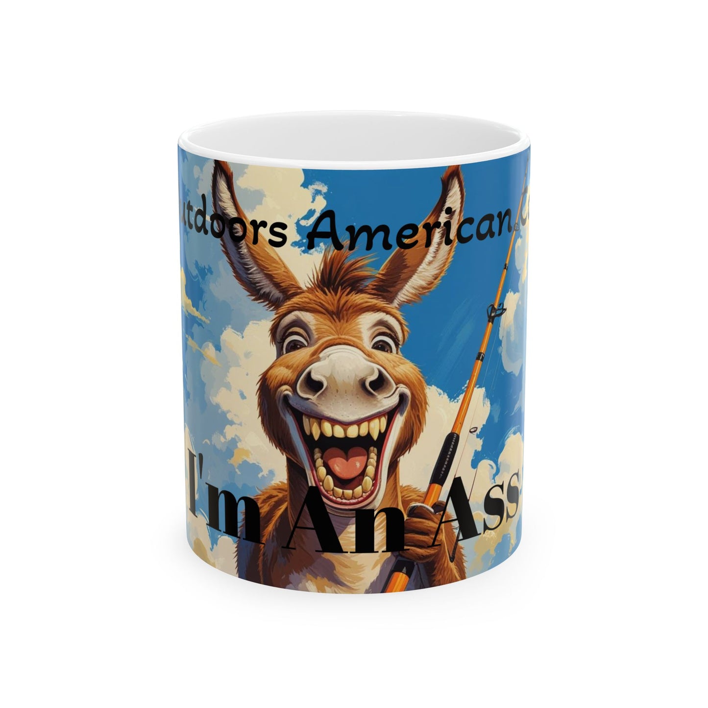 Outdoors Donkey Mug