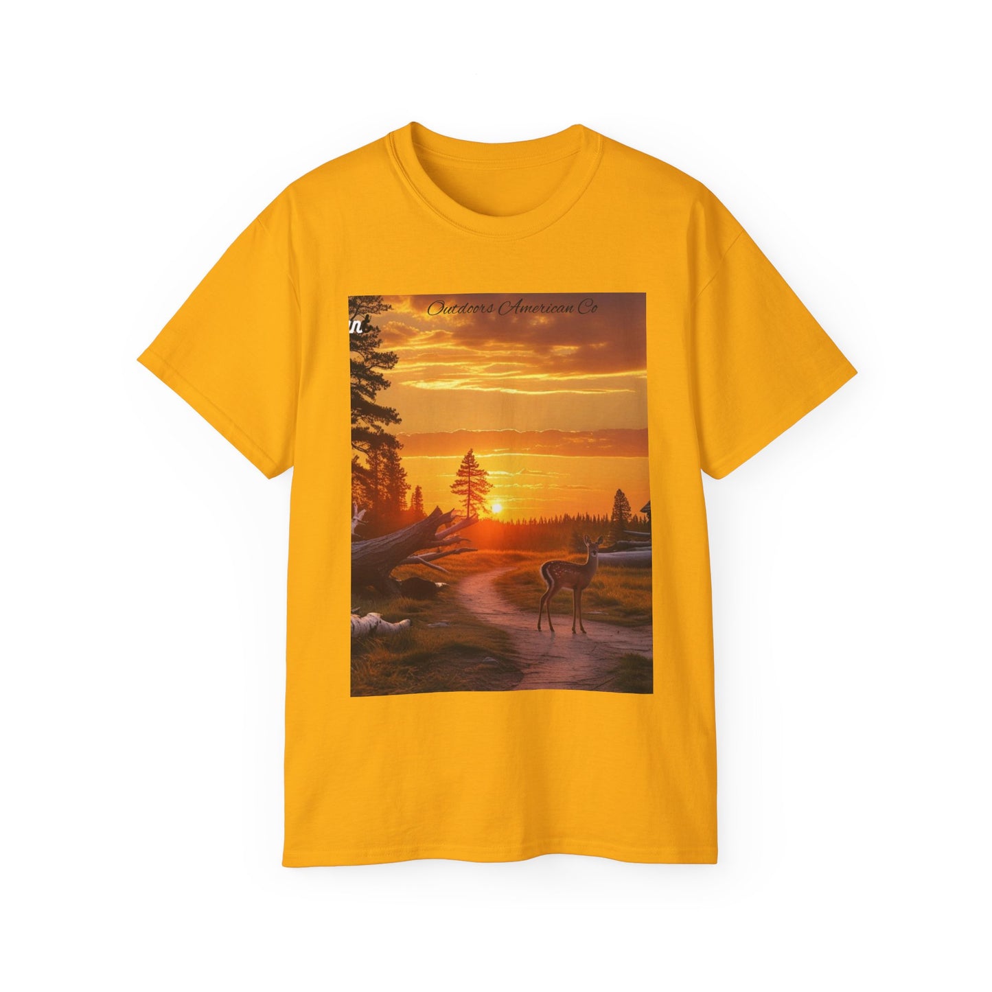 Deer Trail Cotton Tee