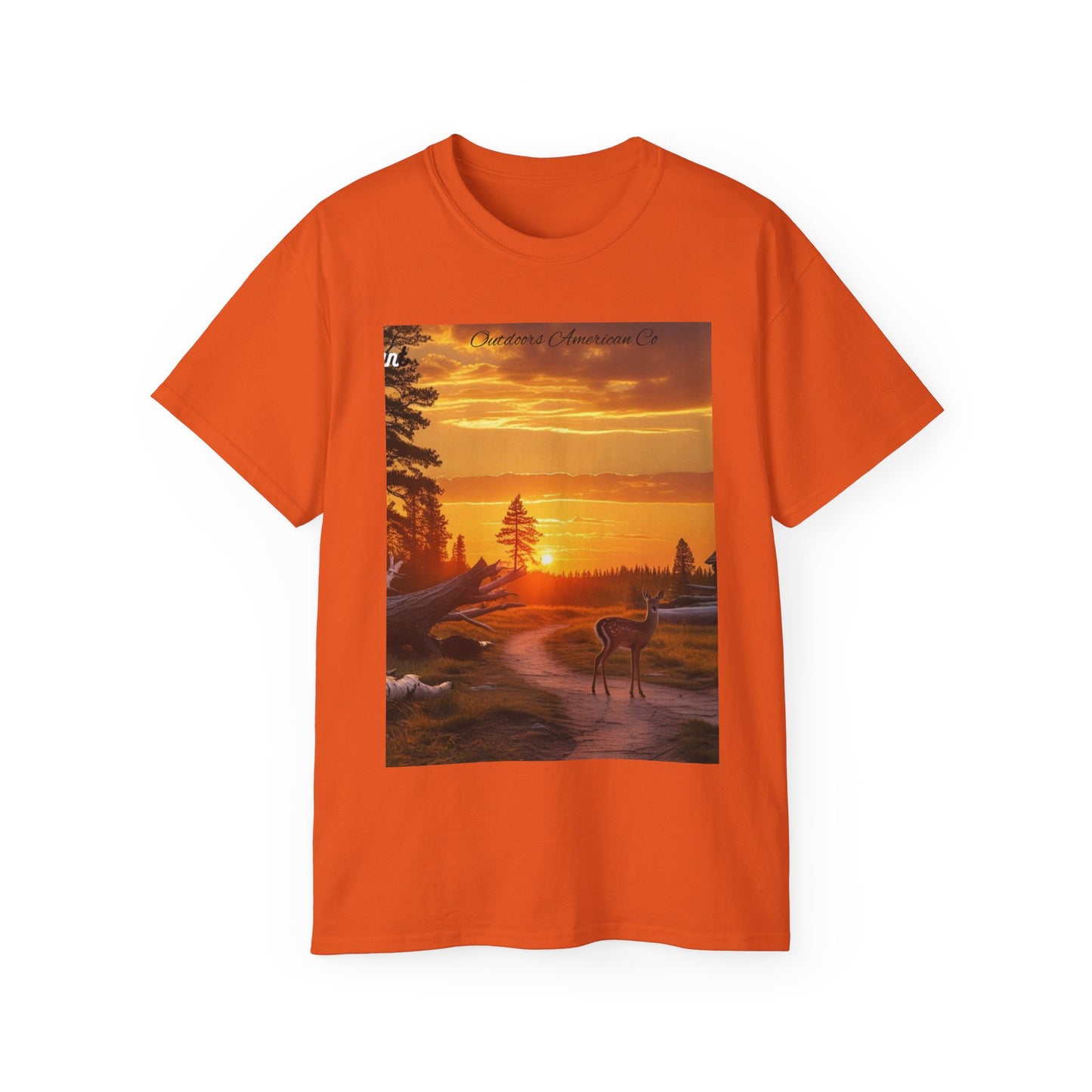Deer Trail Cotton Tee