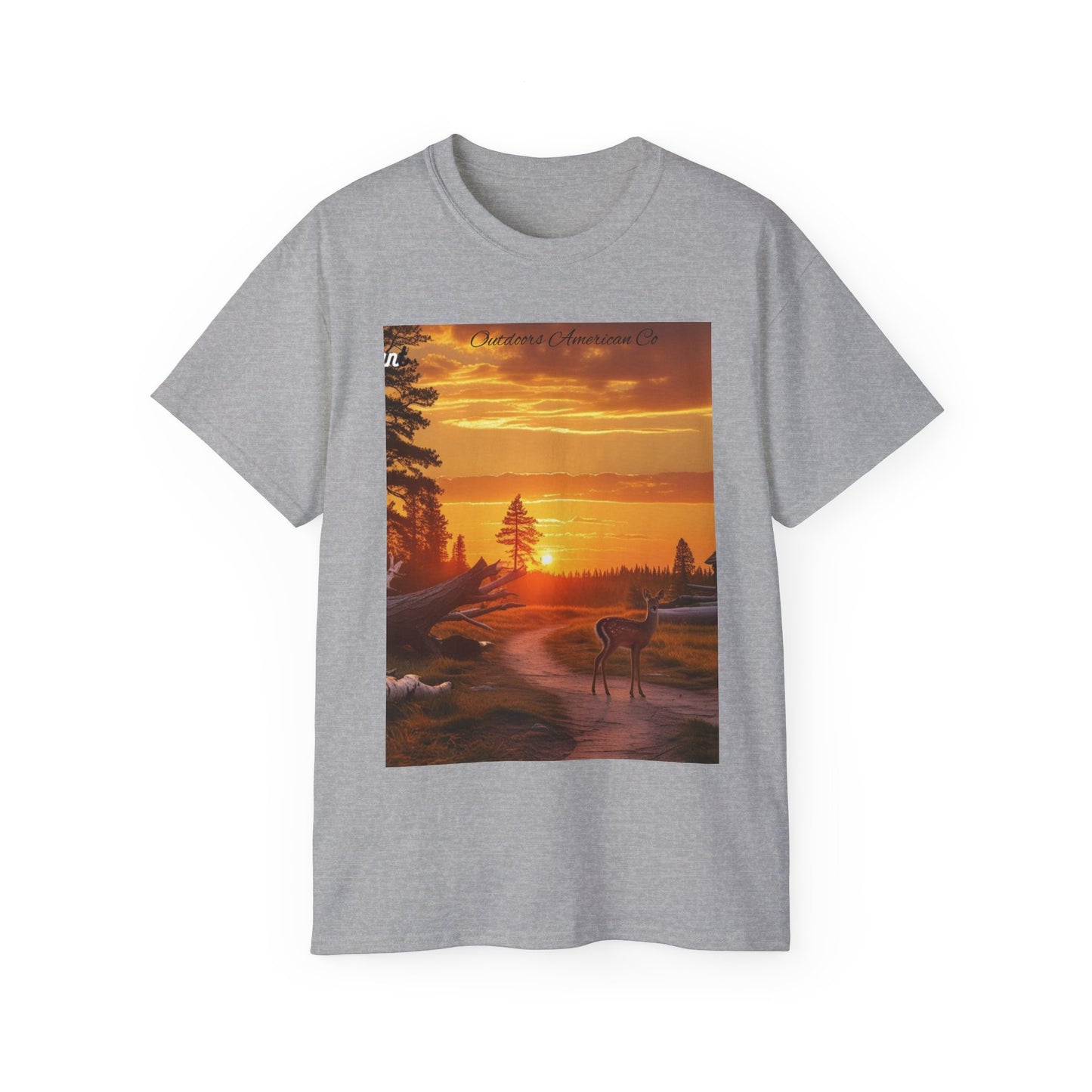 Deer Trail Cotton Tee