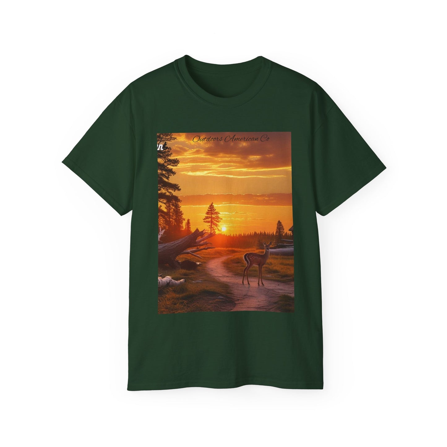 Deer Trail Cotton Tee