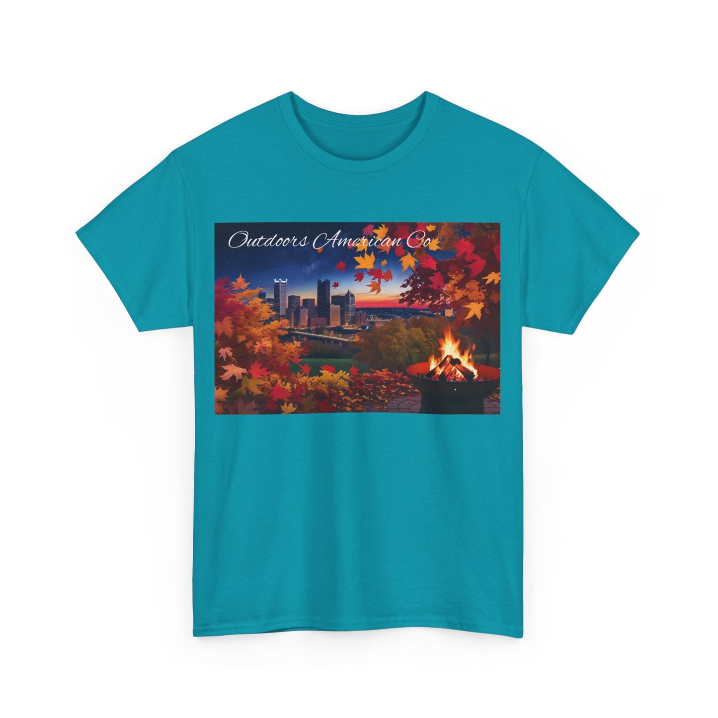 Fall Cityline Firepit Tee