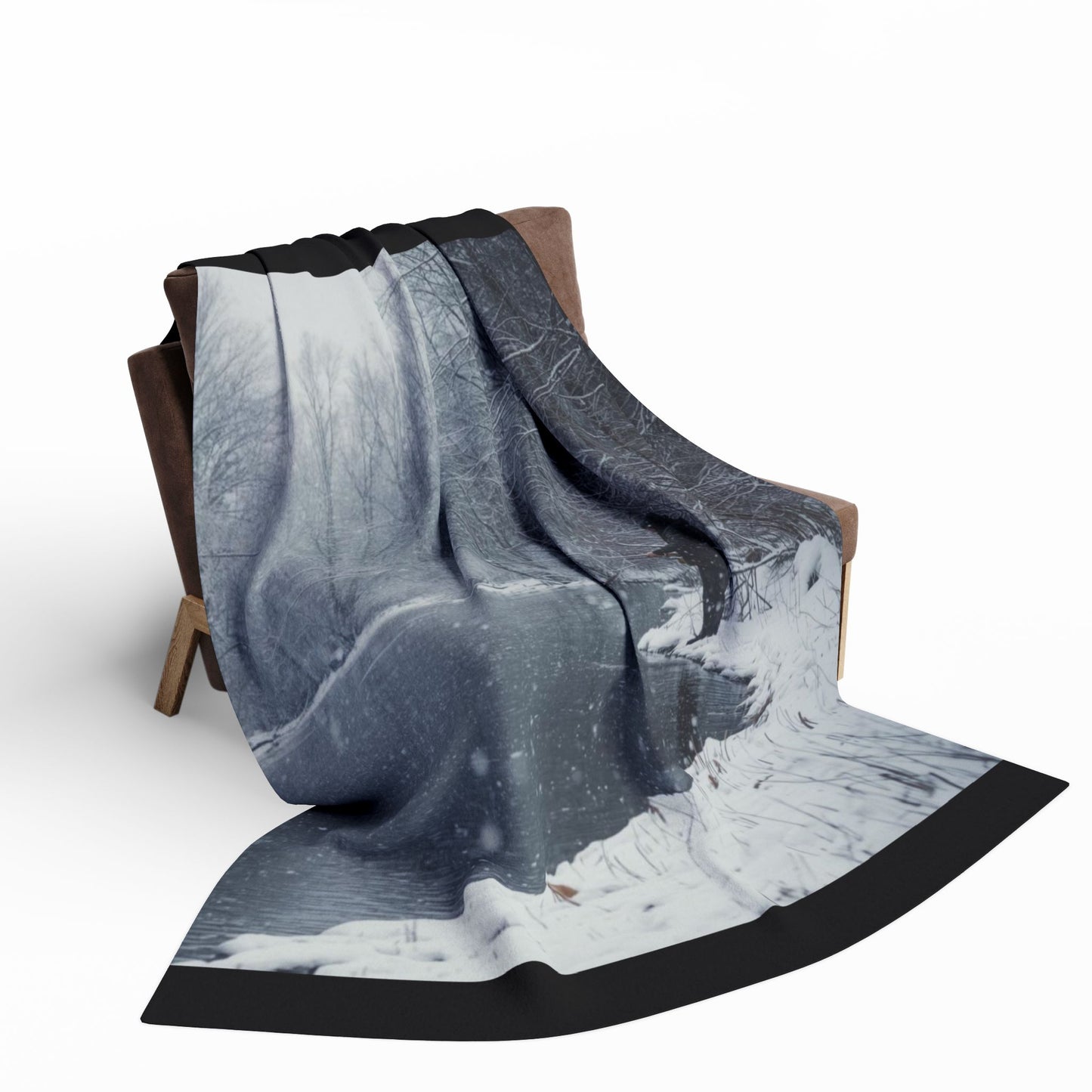 Snowy Creek Artic Fleece Blanket