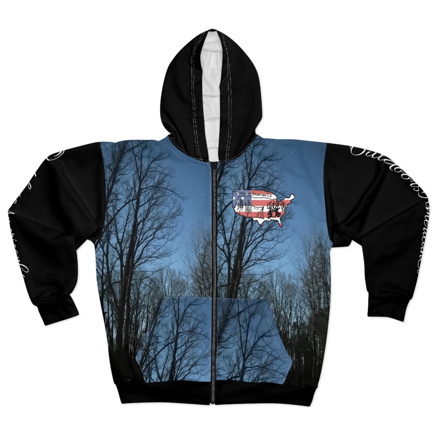 Mystic Night Zip Hoodie