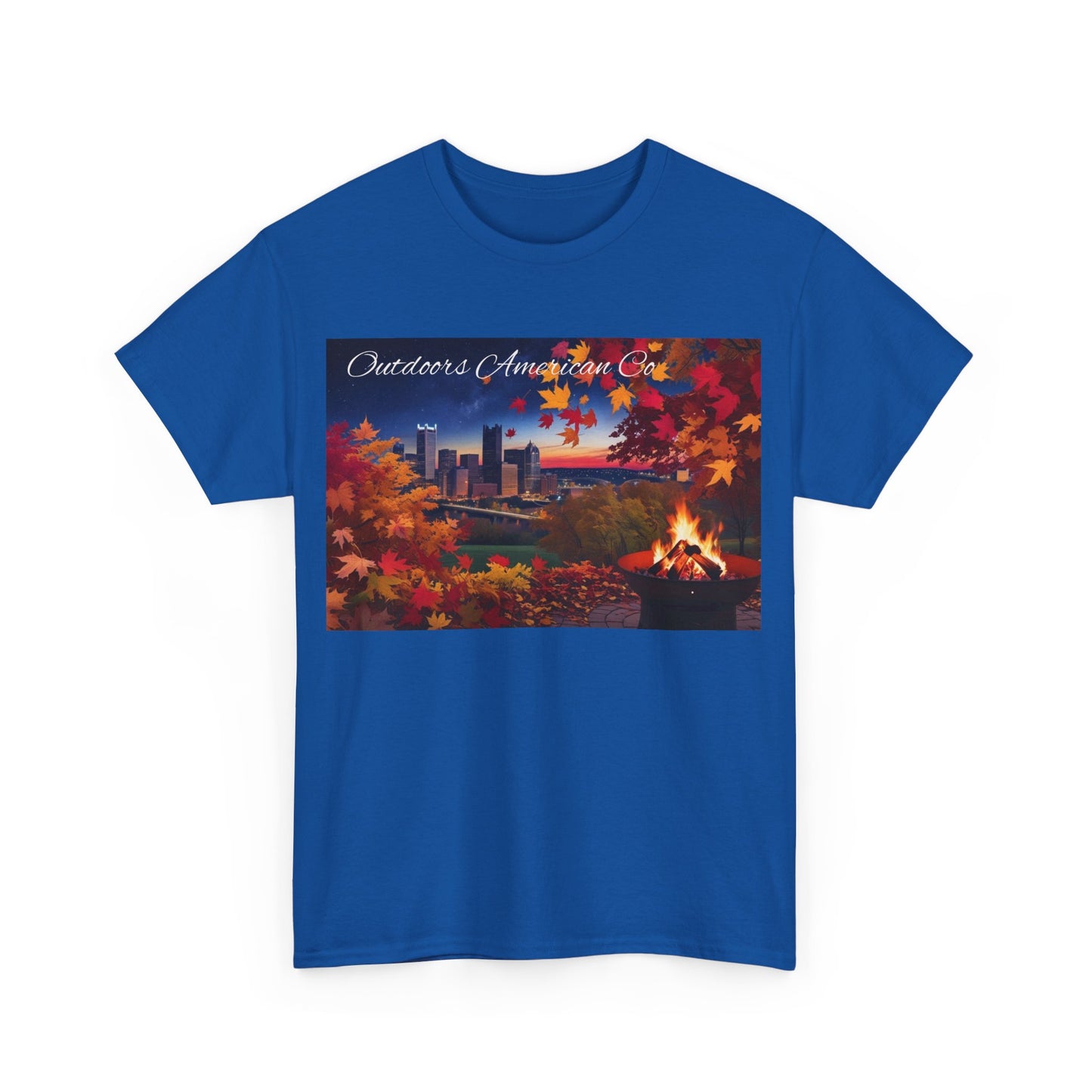 Fall Cityline Firepit Tee