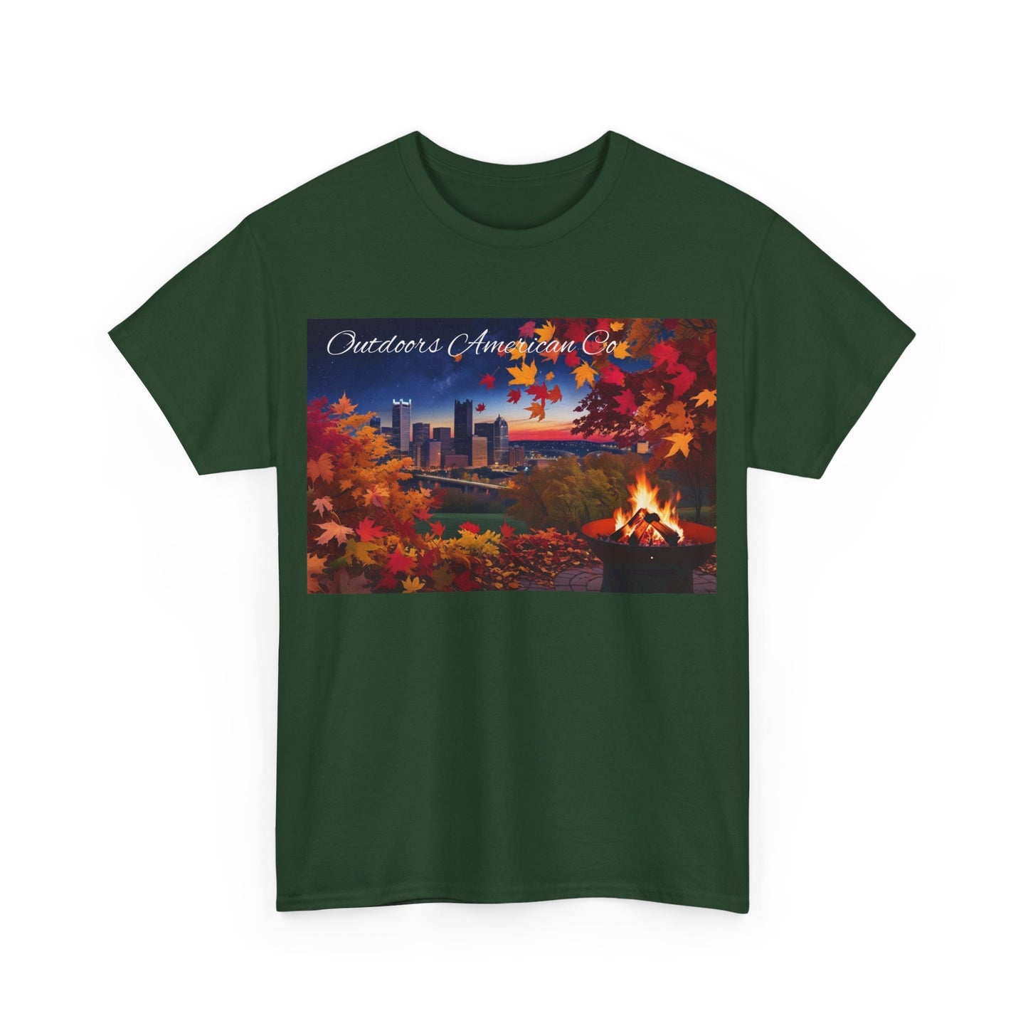 Fall Cityline Firepit Tee