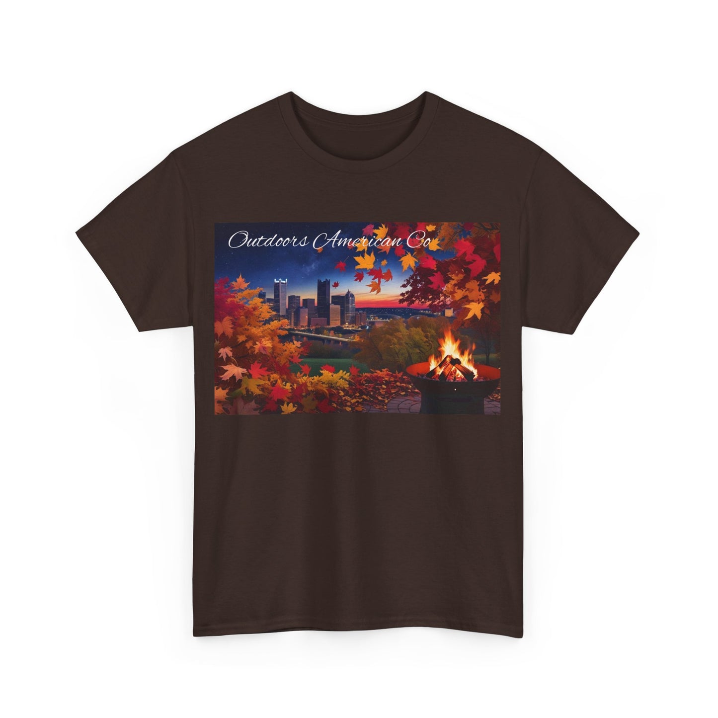 Fall Cityline Firepit Tee