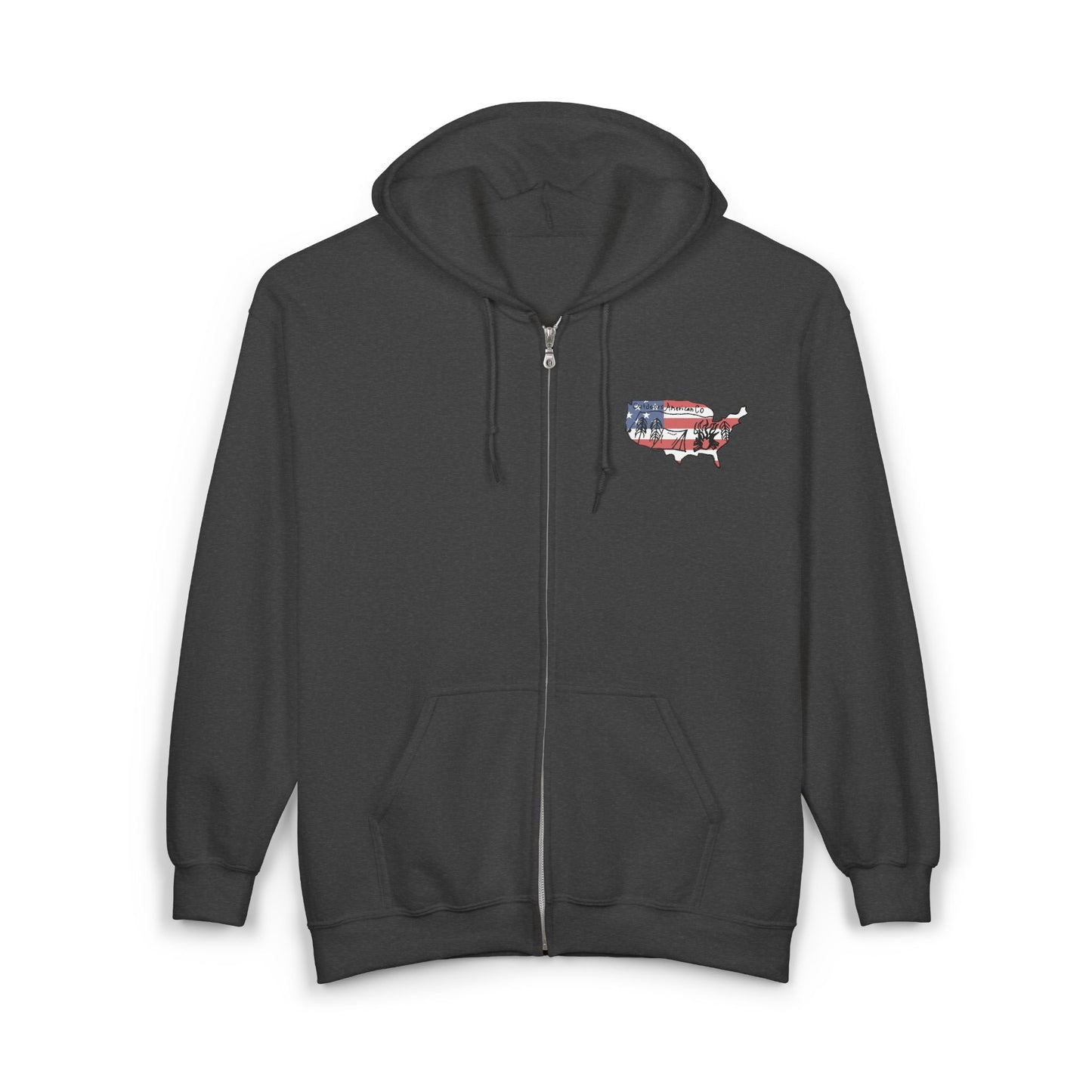 Full Zip Logo Hoodie
