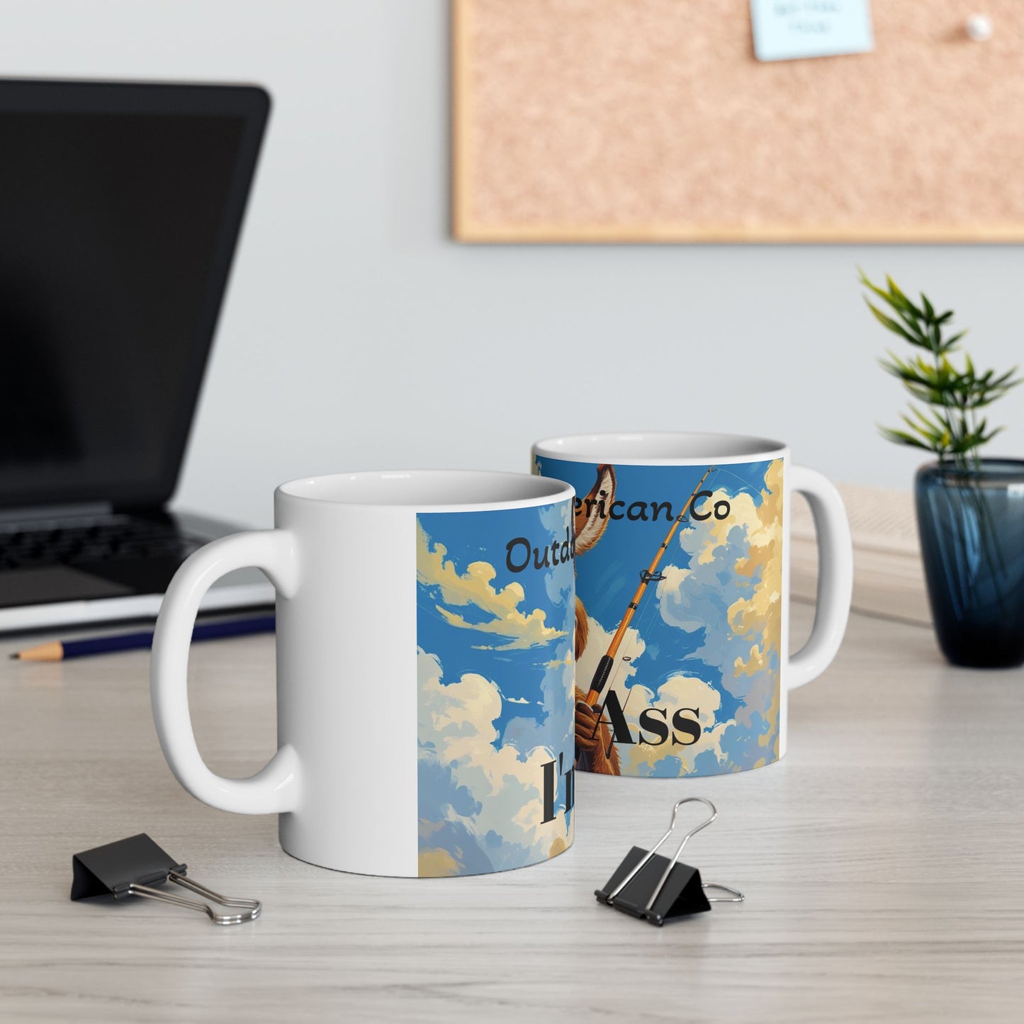 Outdoors Donkey Mug
