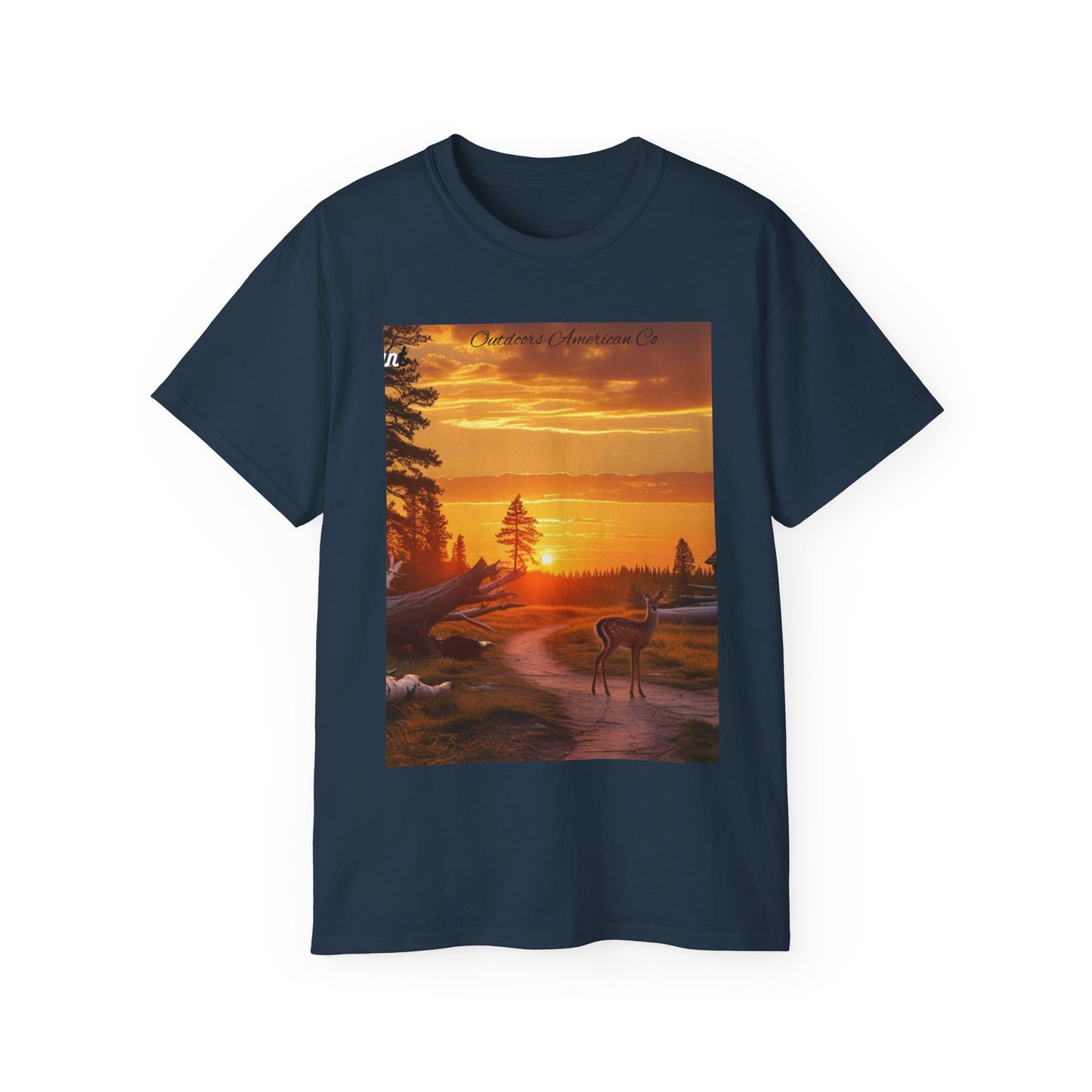 Deer Trail Cotton Tee