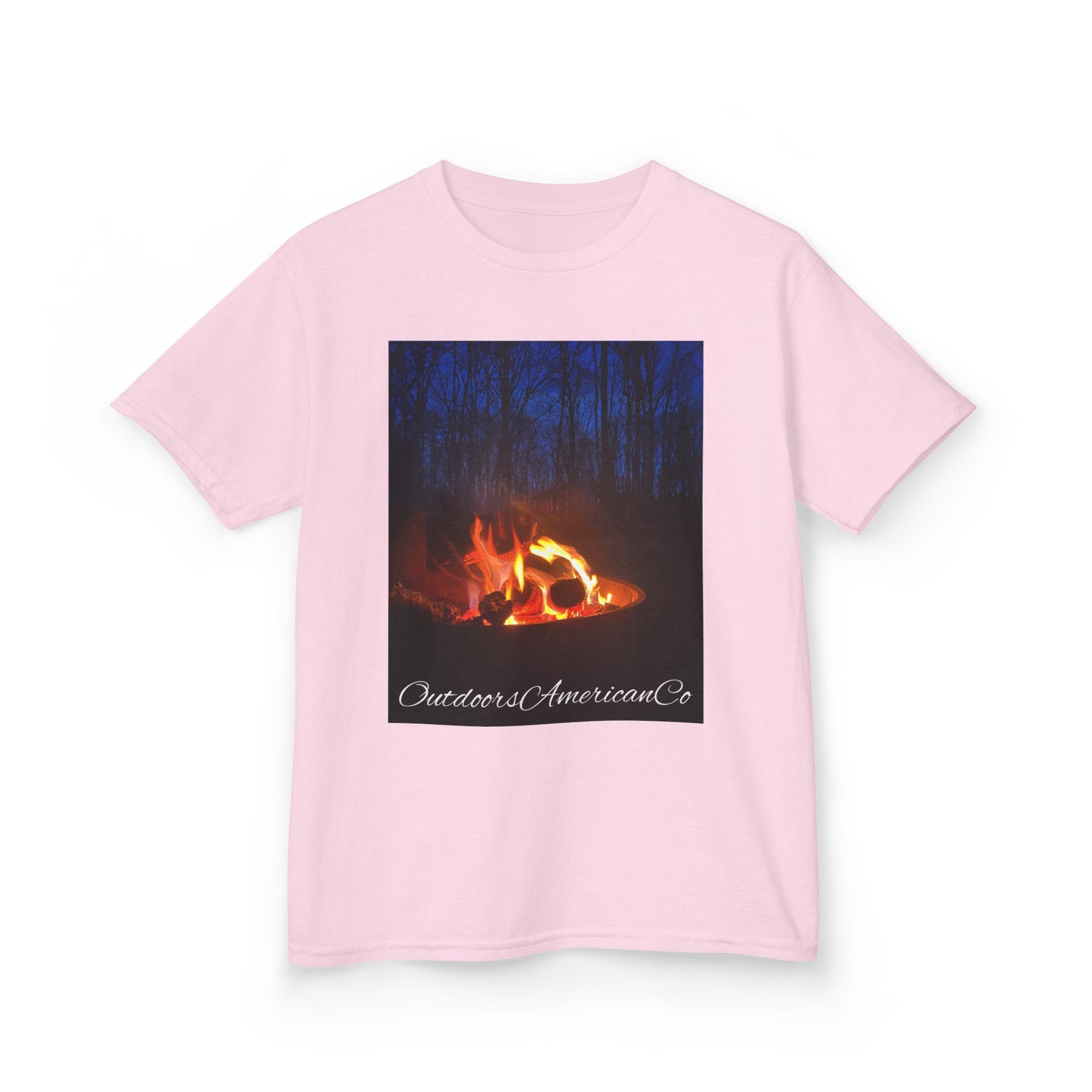 Kids Dark Night Campfire Tee