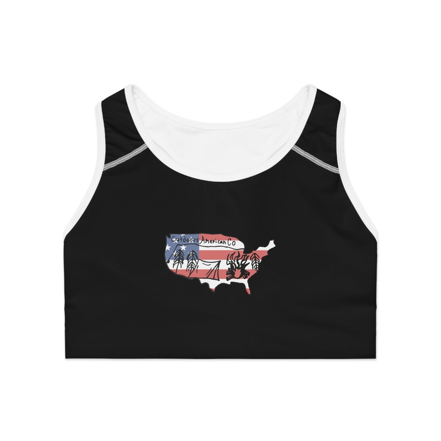 Logo Sports Bra