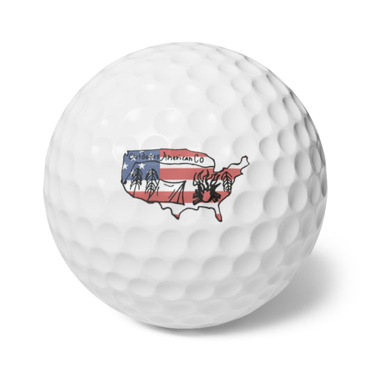 Golf Balls, 6pcs