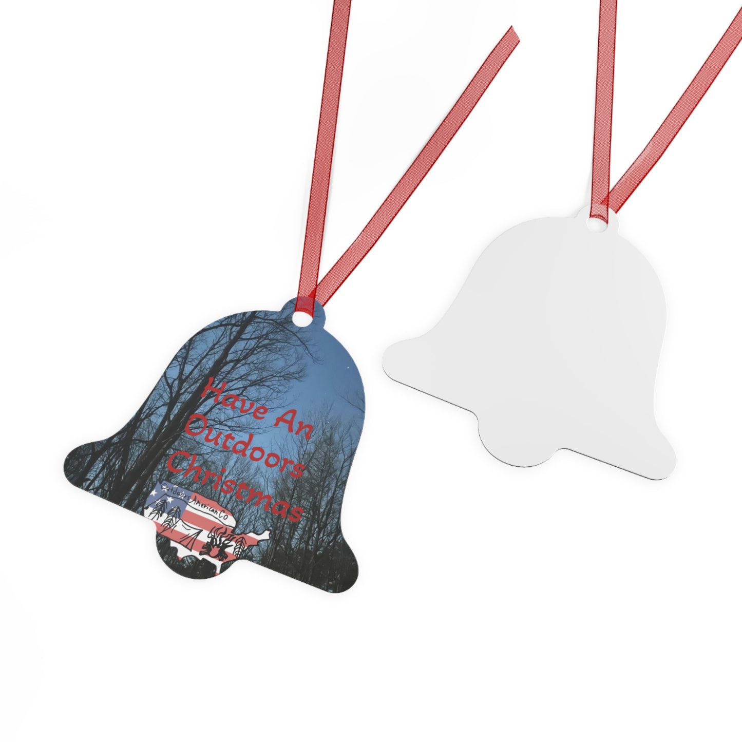 Outdoors Metal Christmas Ornaments