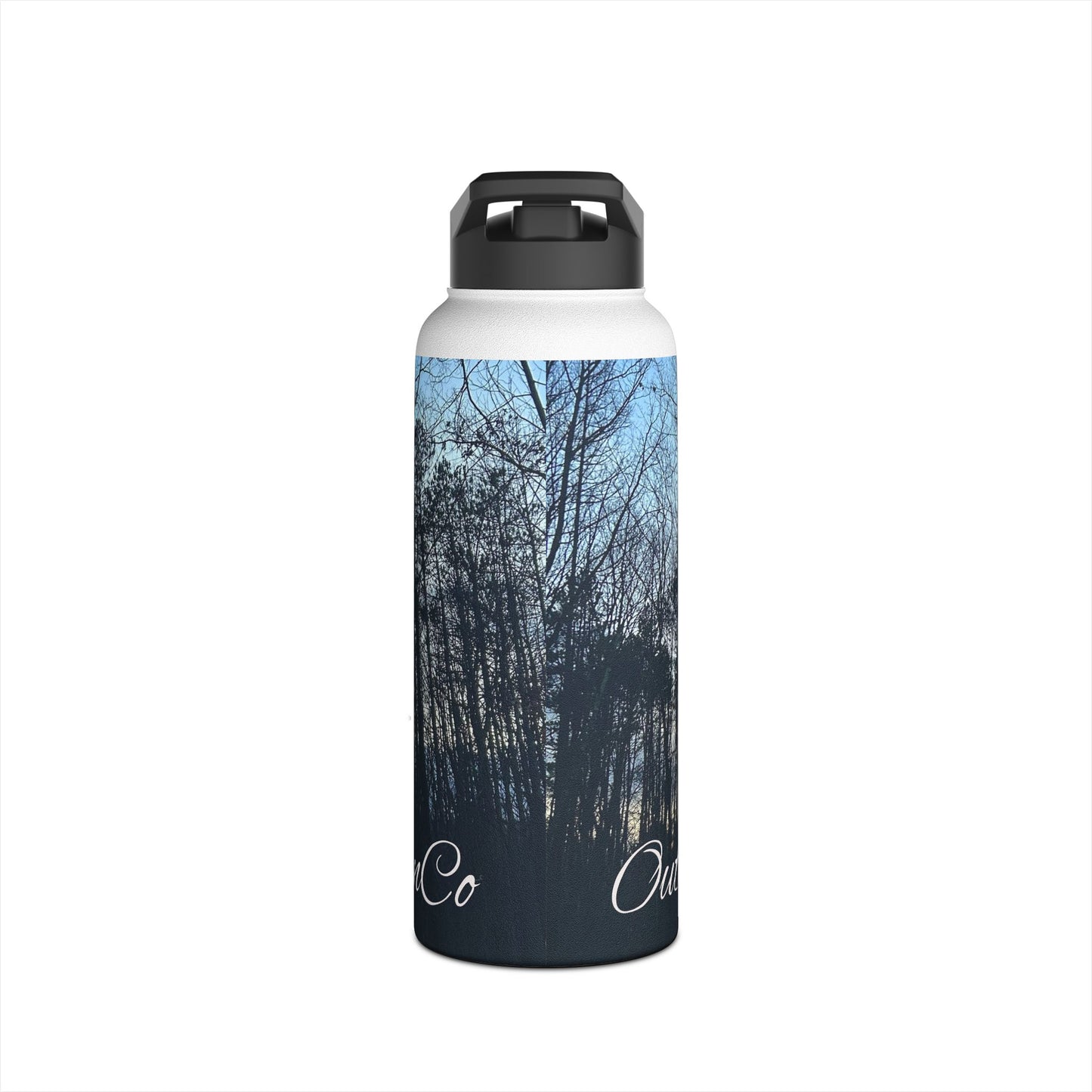 Dusk Trees Stainless Steel Water Bottle