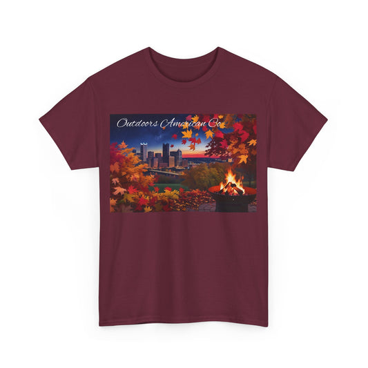 Fall Cityline Firepit Tee