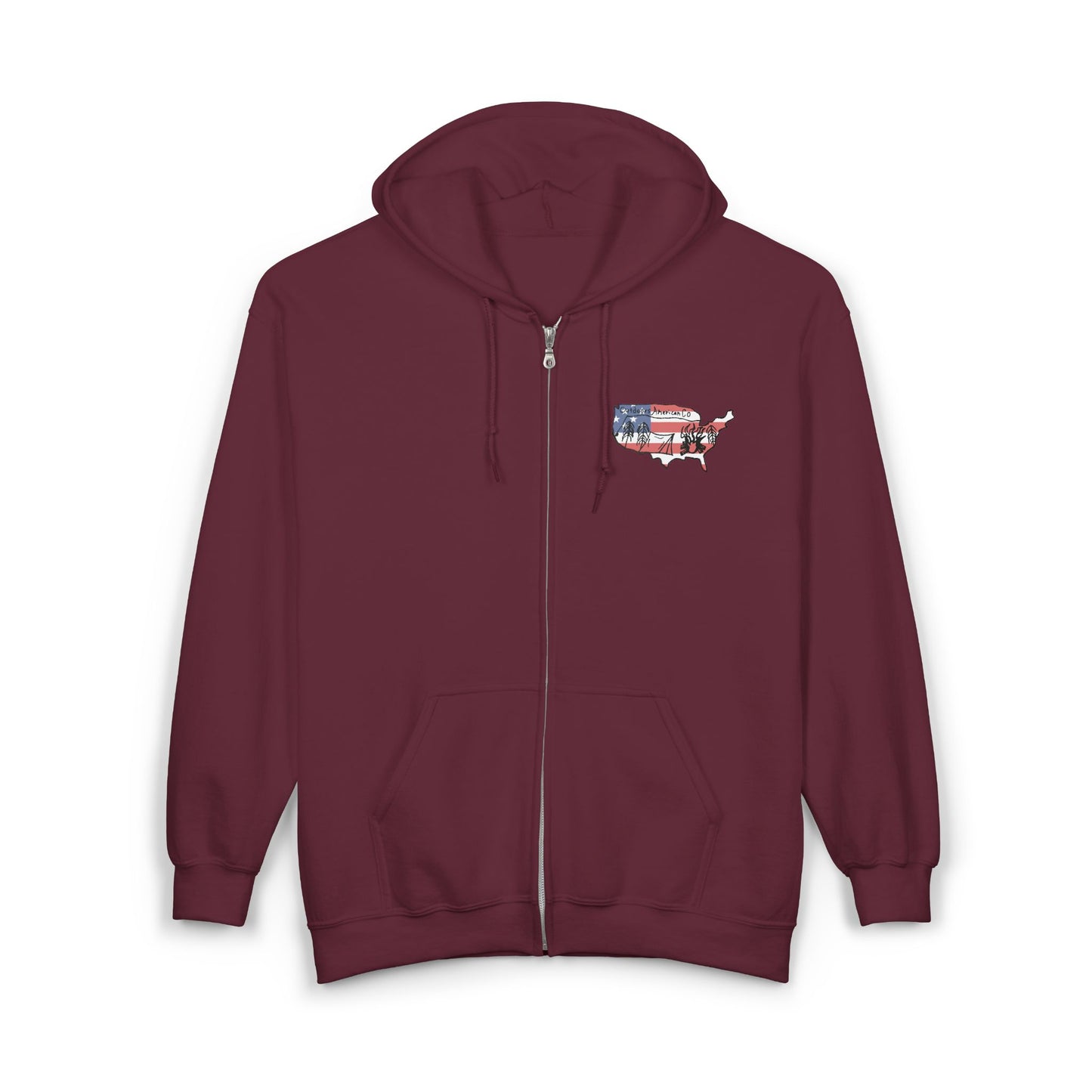 Get Outdoors Zip Hoodie