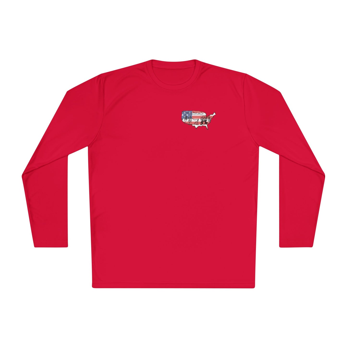 Longsleeve Logo Athletic Tee - Moisture Wicking