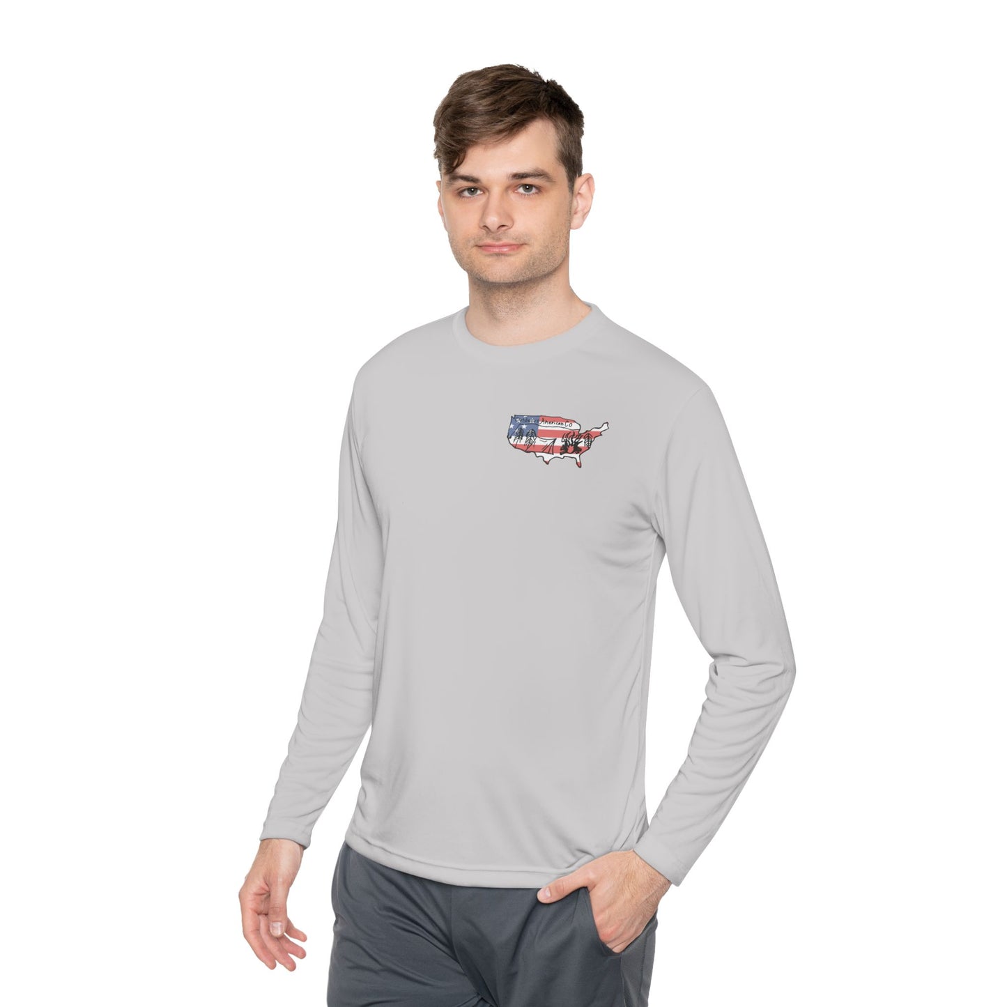 Longsleeve Logo Athletic Tee - Moisture Wicking