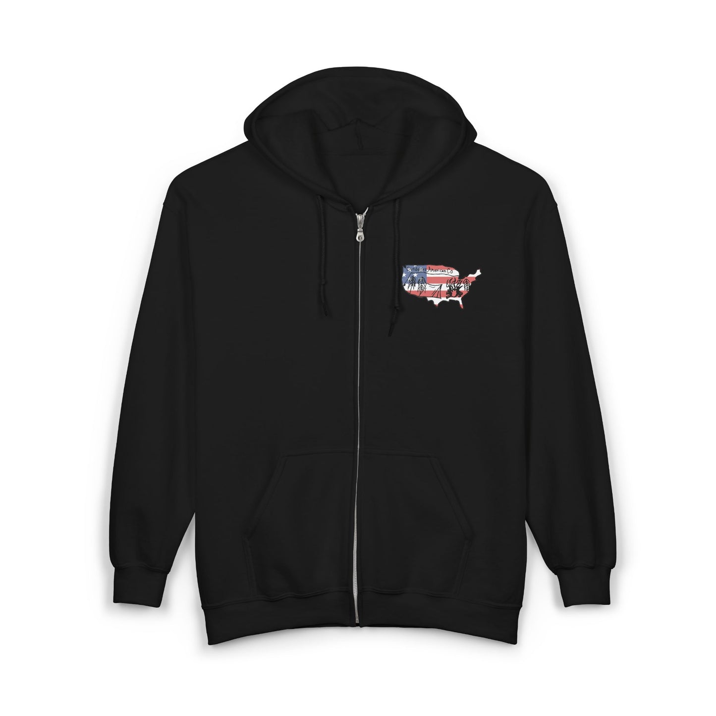 Get Outdoors Zip Hoodie