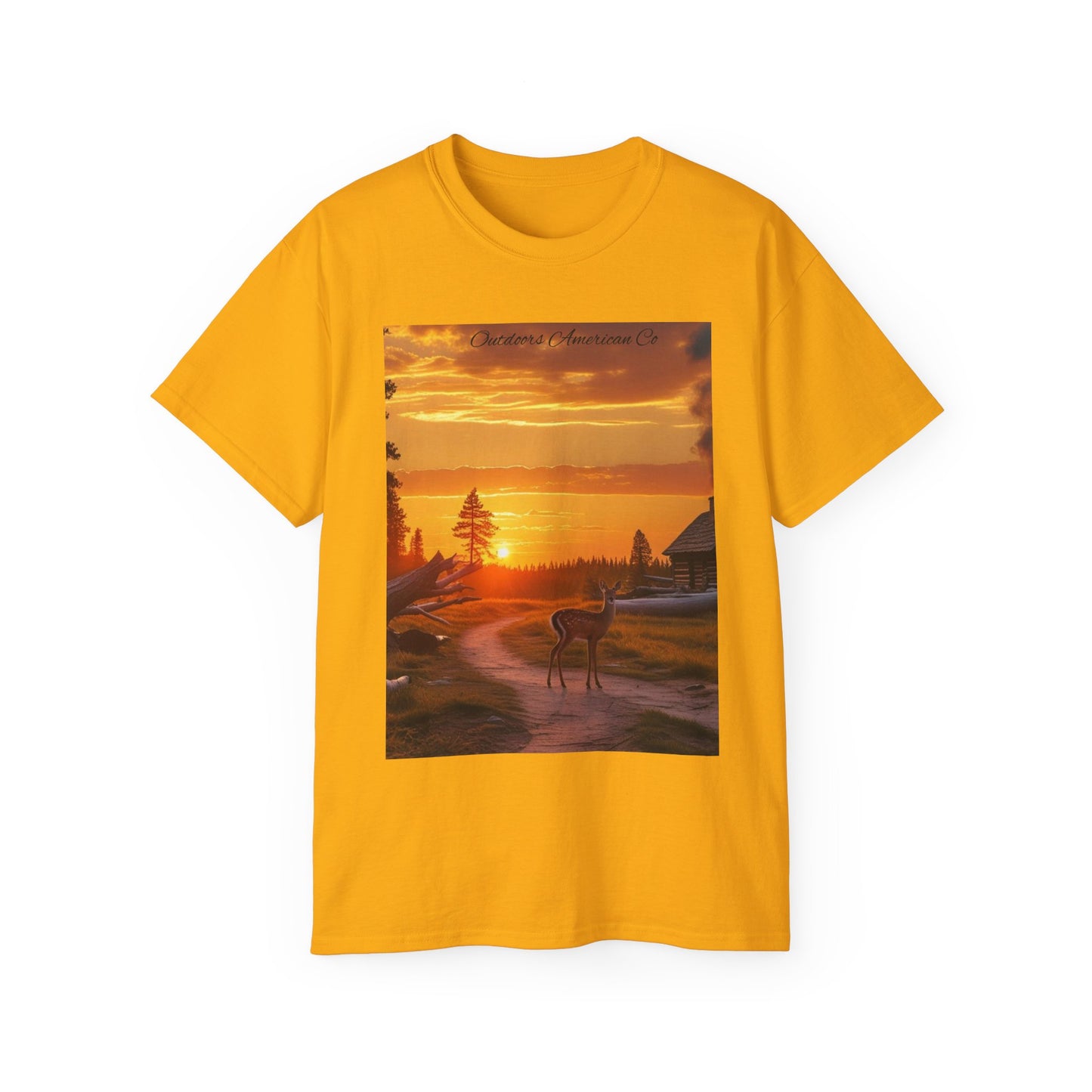 Deer Trail Cotton Tee