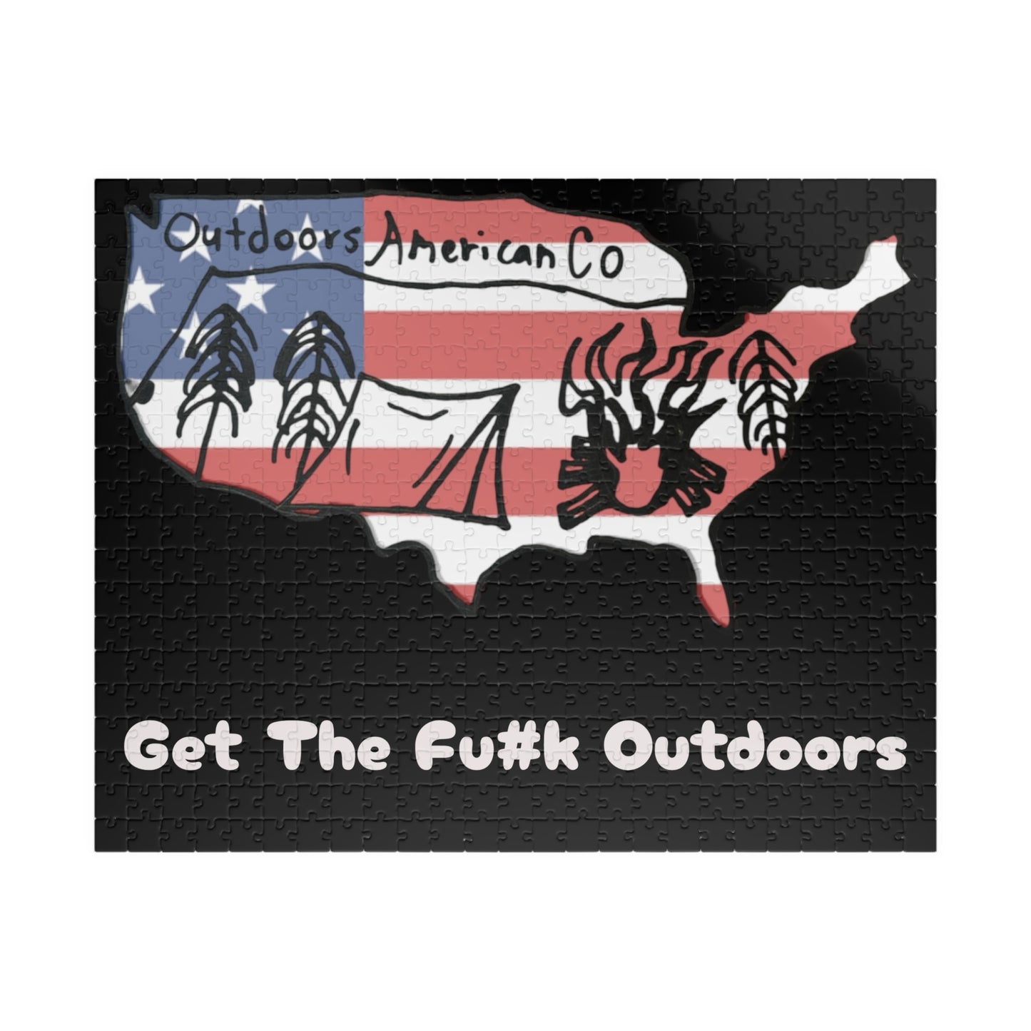 Outdoors AmericanCo Scenic Puzzle