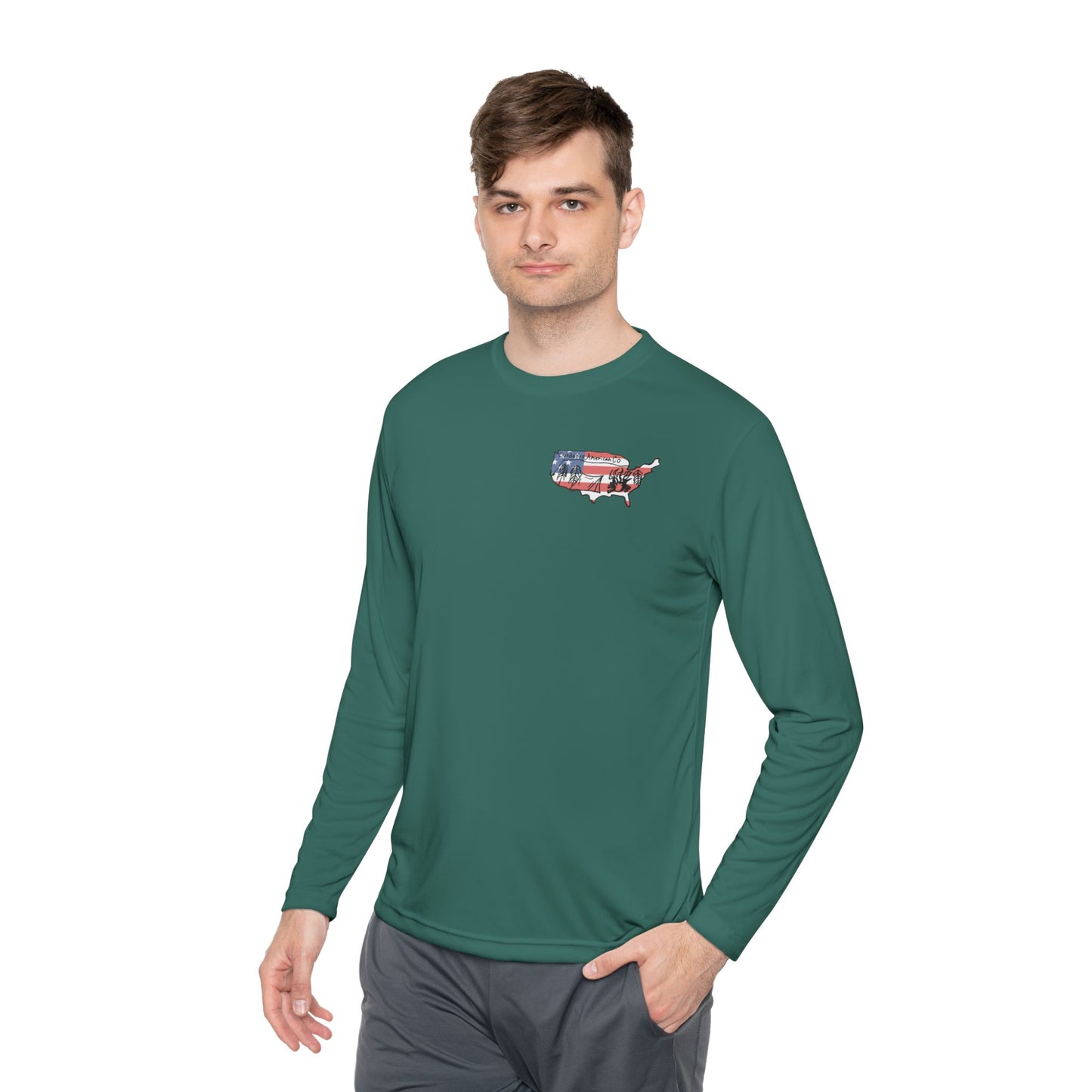 Longsleeve Logo Athletic Tee - Moisture Wicking
