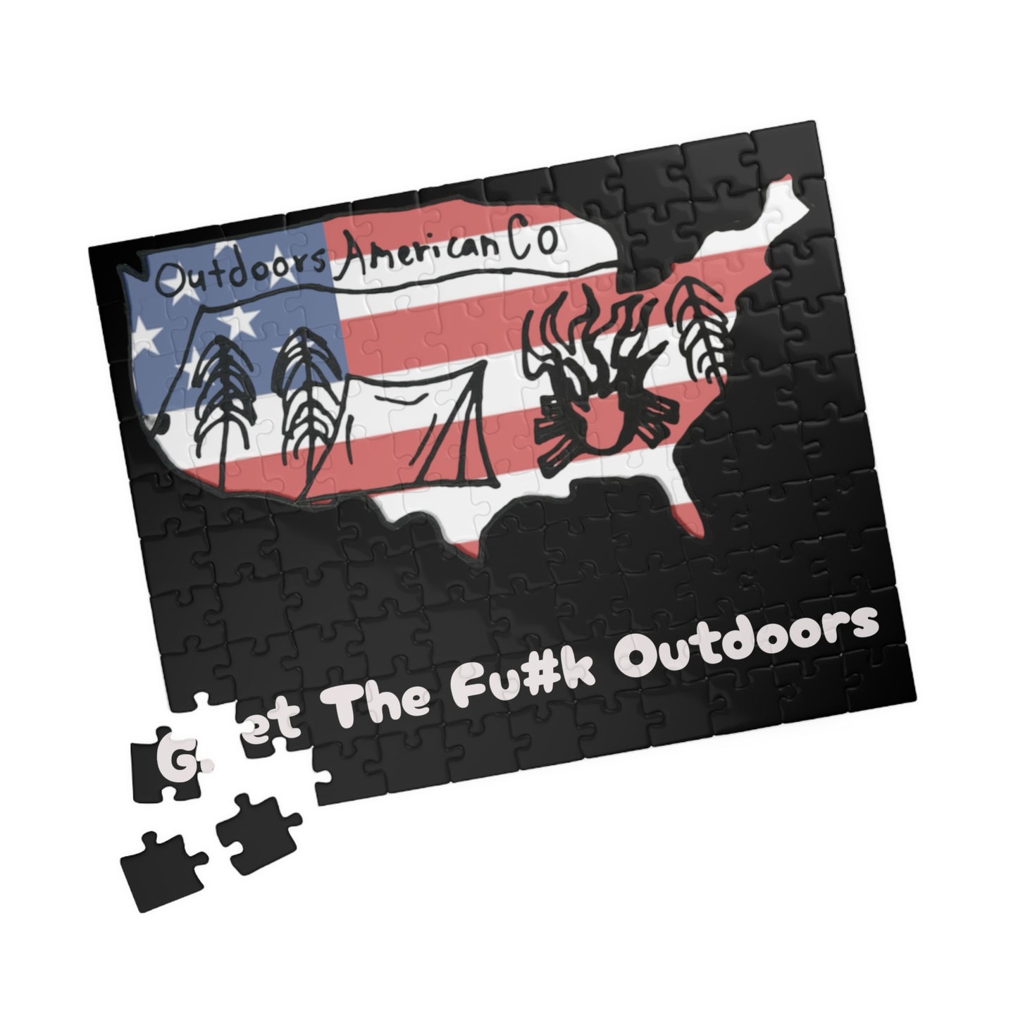 Outdoors AmericanCo Scenic Puzzle