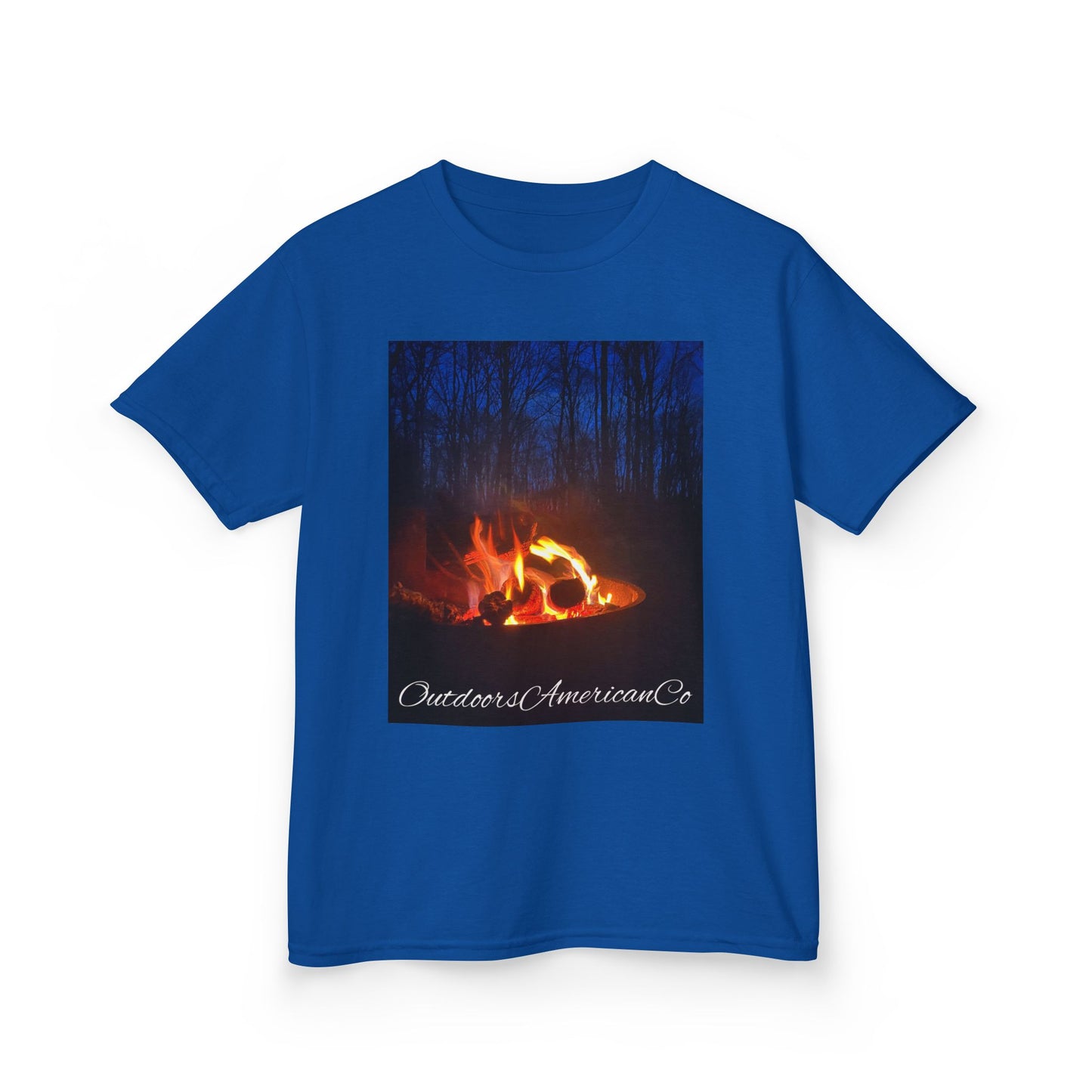 Kids Dark Night Campfire Tee