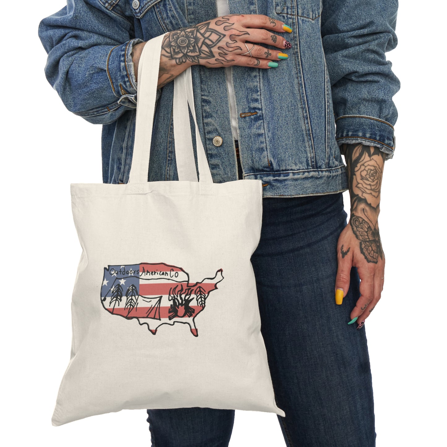 Natural Logo Tote Bag