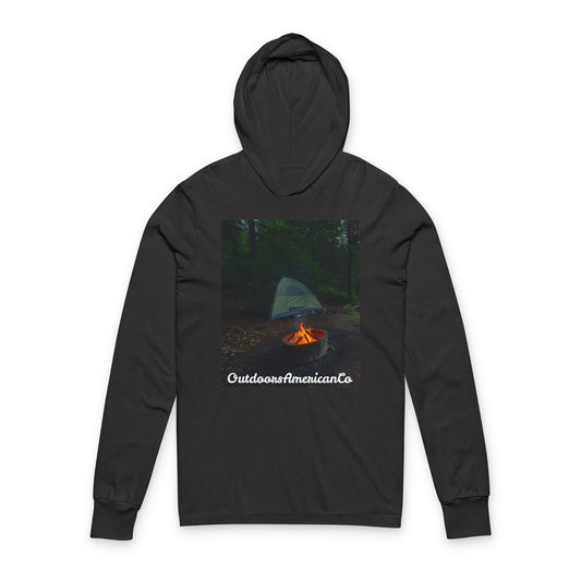 Camp Site Fireside Tshirt Hoodie