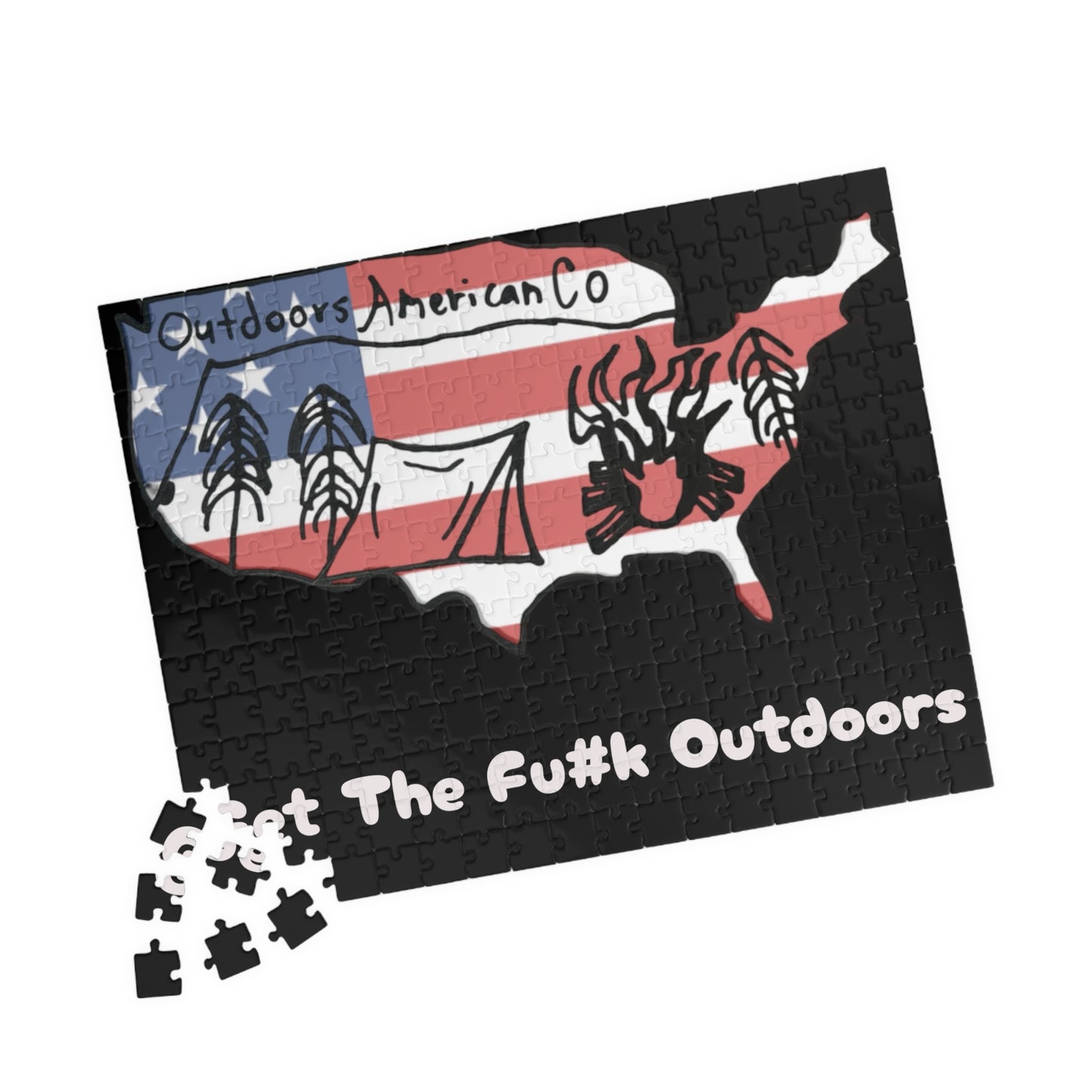Outdoors AmericanCo Scenic Puzzle