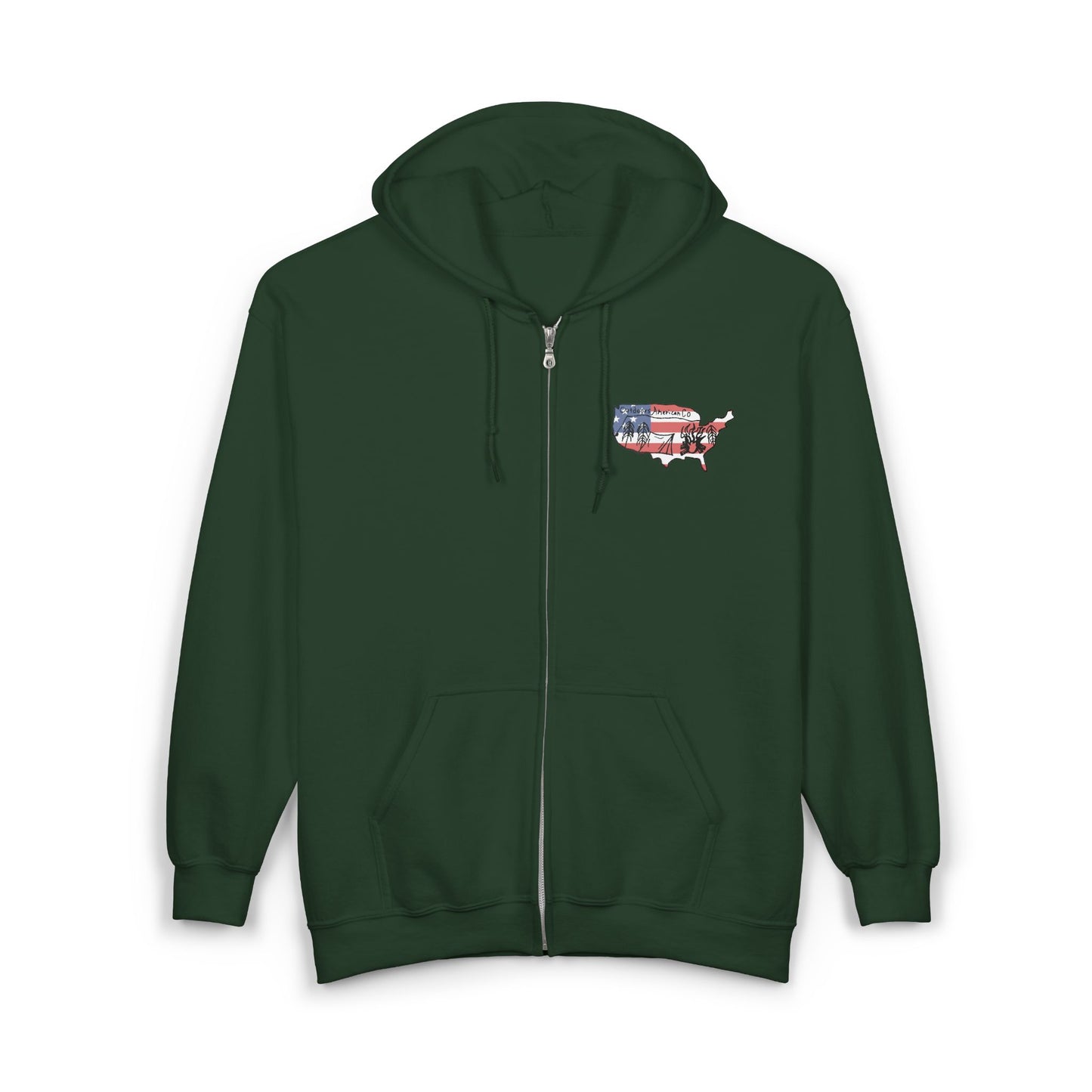 Get Outdoors Zip Hoodie