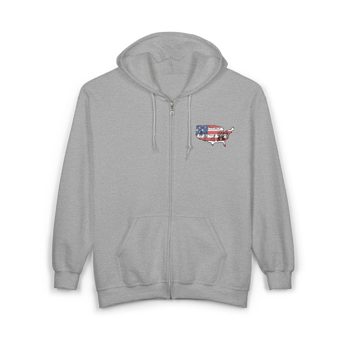 Full Zip Logo Hoodie