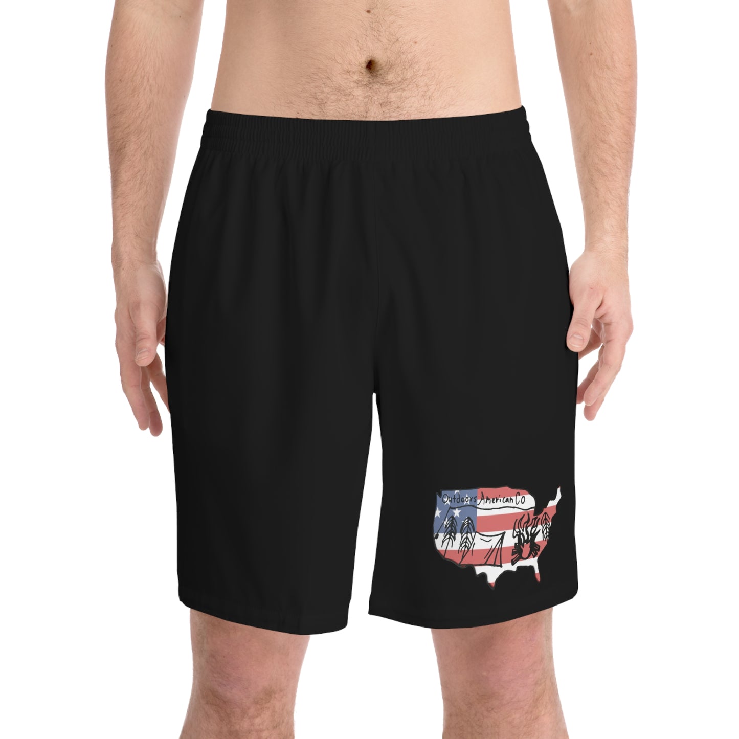 Men's Swimming Logo Shorts