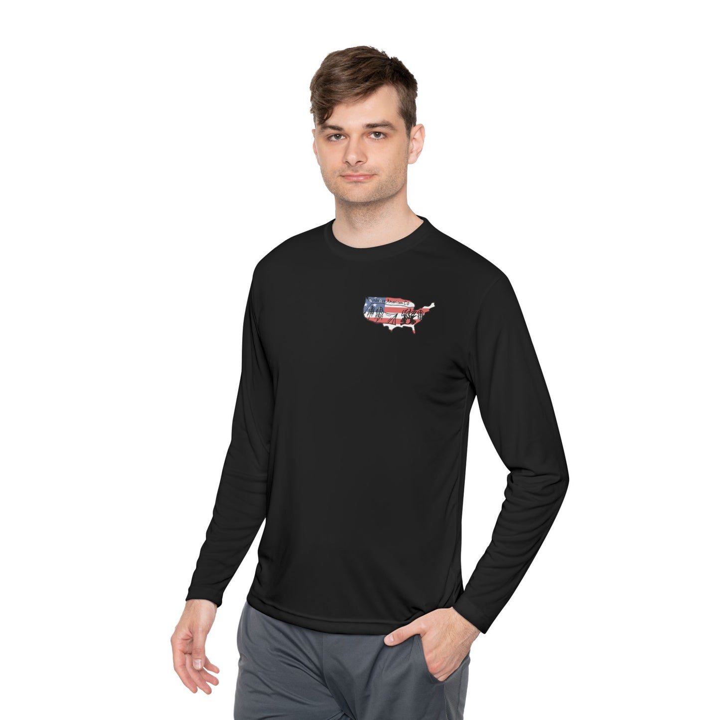 Longsleeve Logo Athletic Tee - Moisture Wicking
