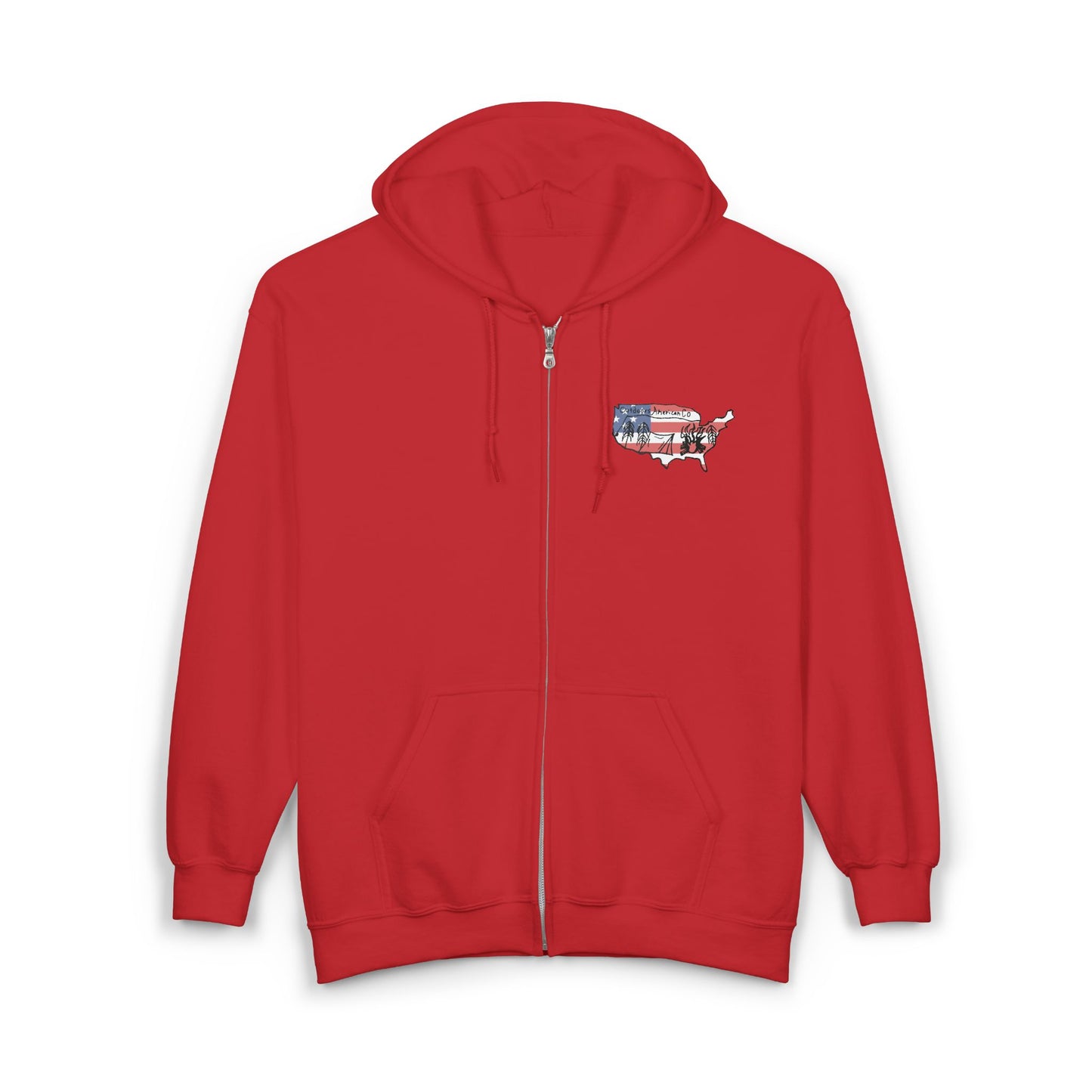 Get Outdoors Zip Hoodie
