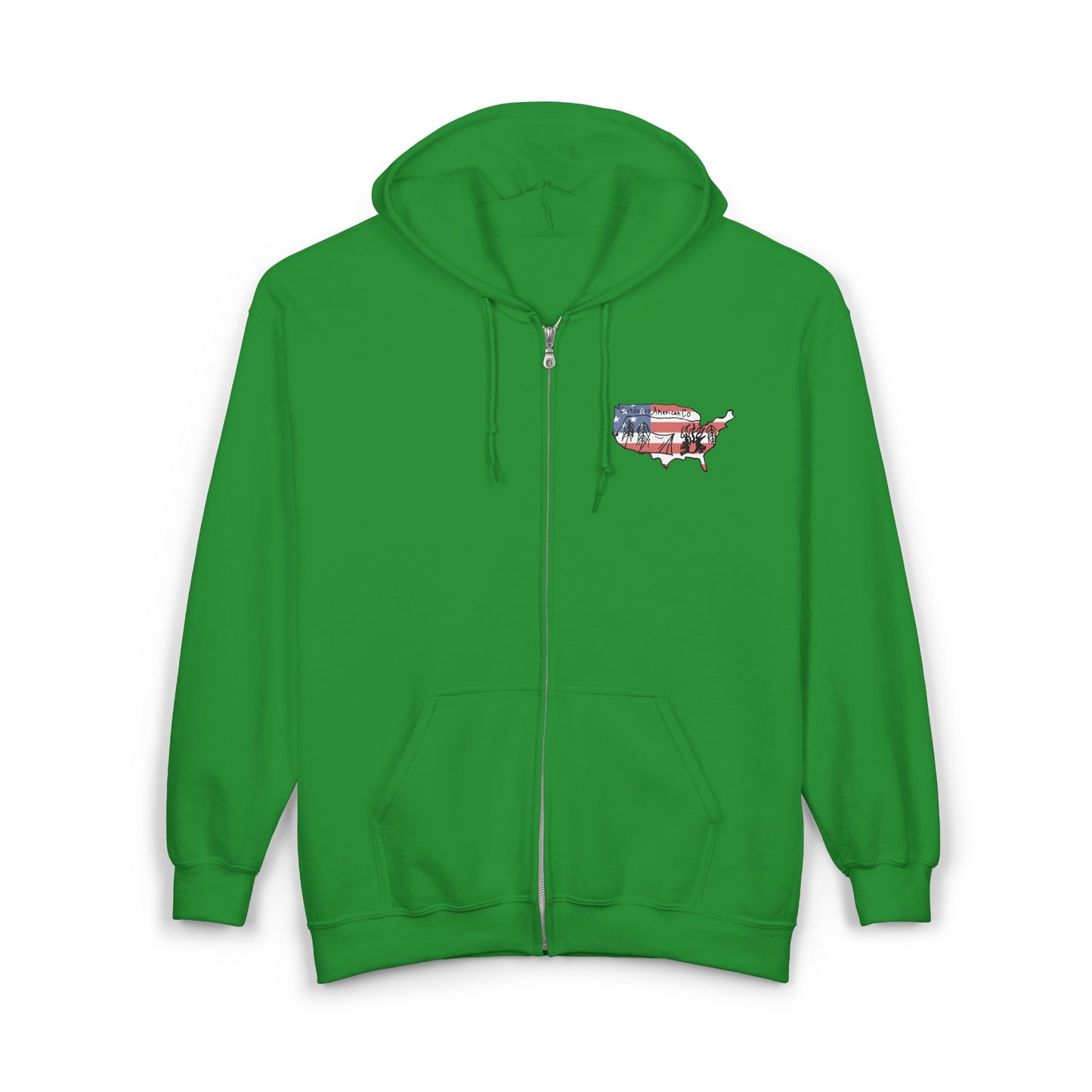 Get Outdoors Zip Hoodie