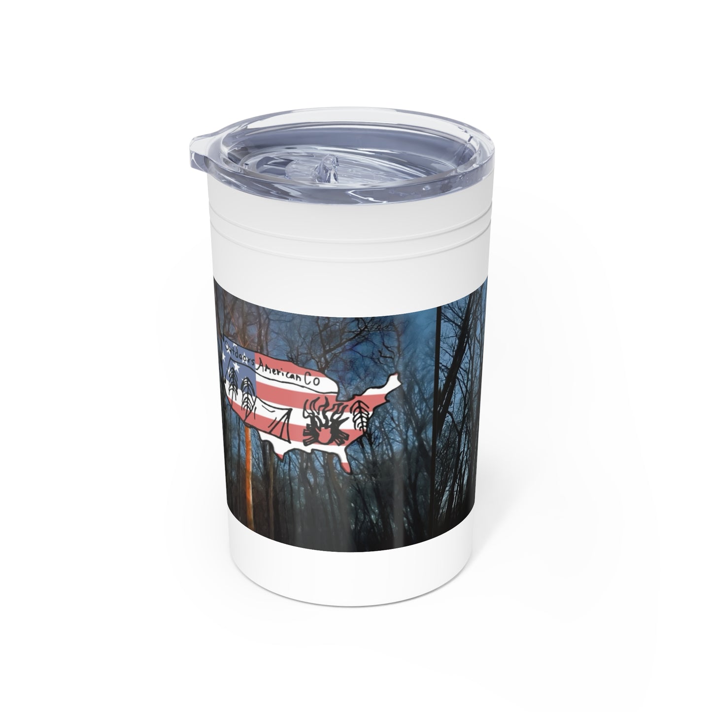 Vacuum Insulated OAC Mystic Trees Tumbler, 11oz