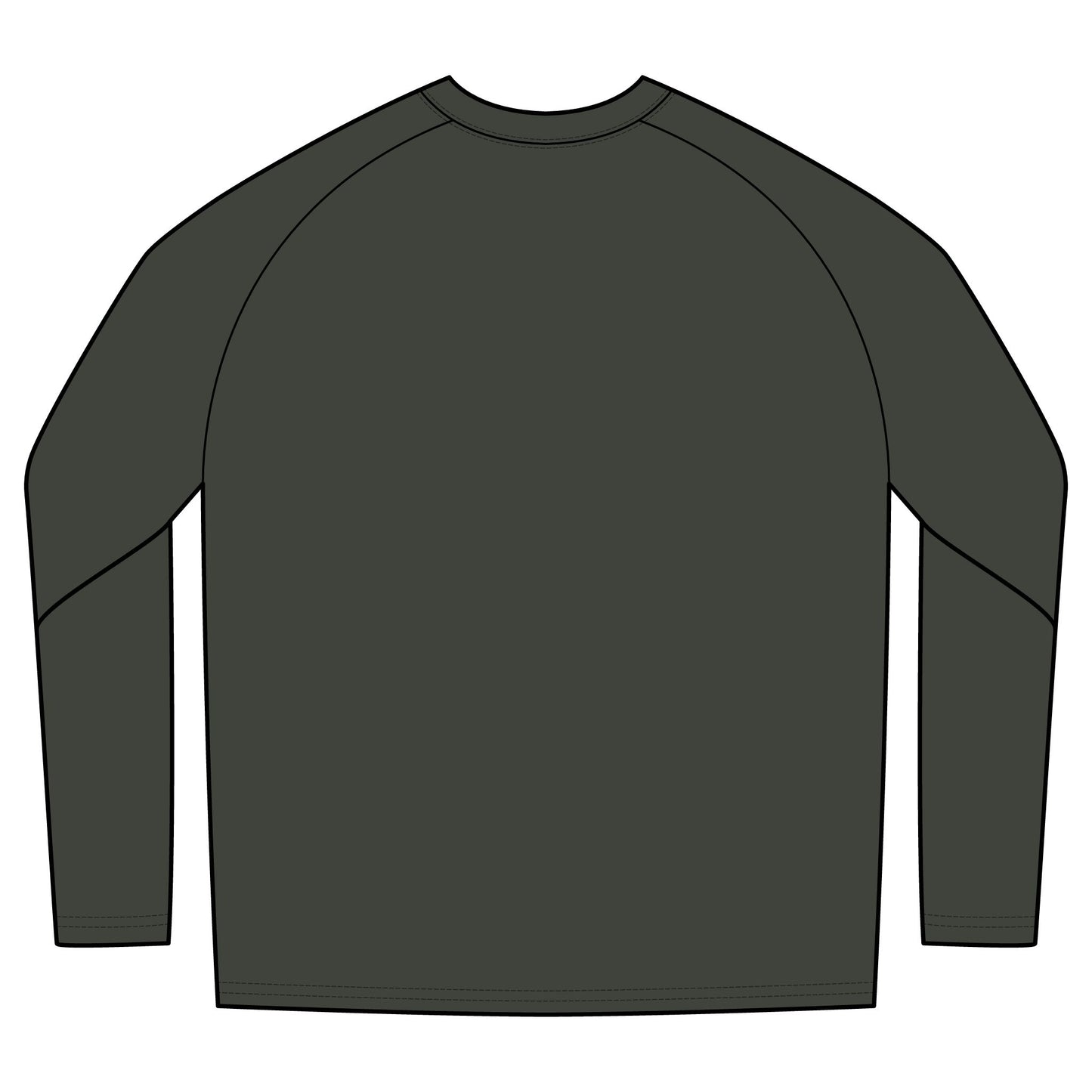 Long Camo Sleeved Logo Fishing Shirt