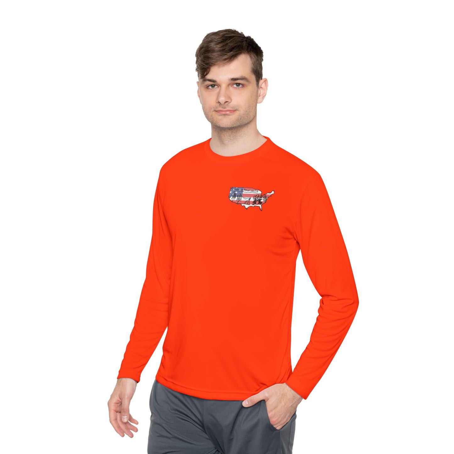 Longsleeve Logo Athletic Tee - Moisture Wicking