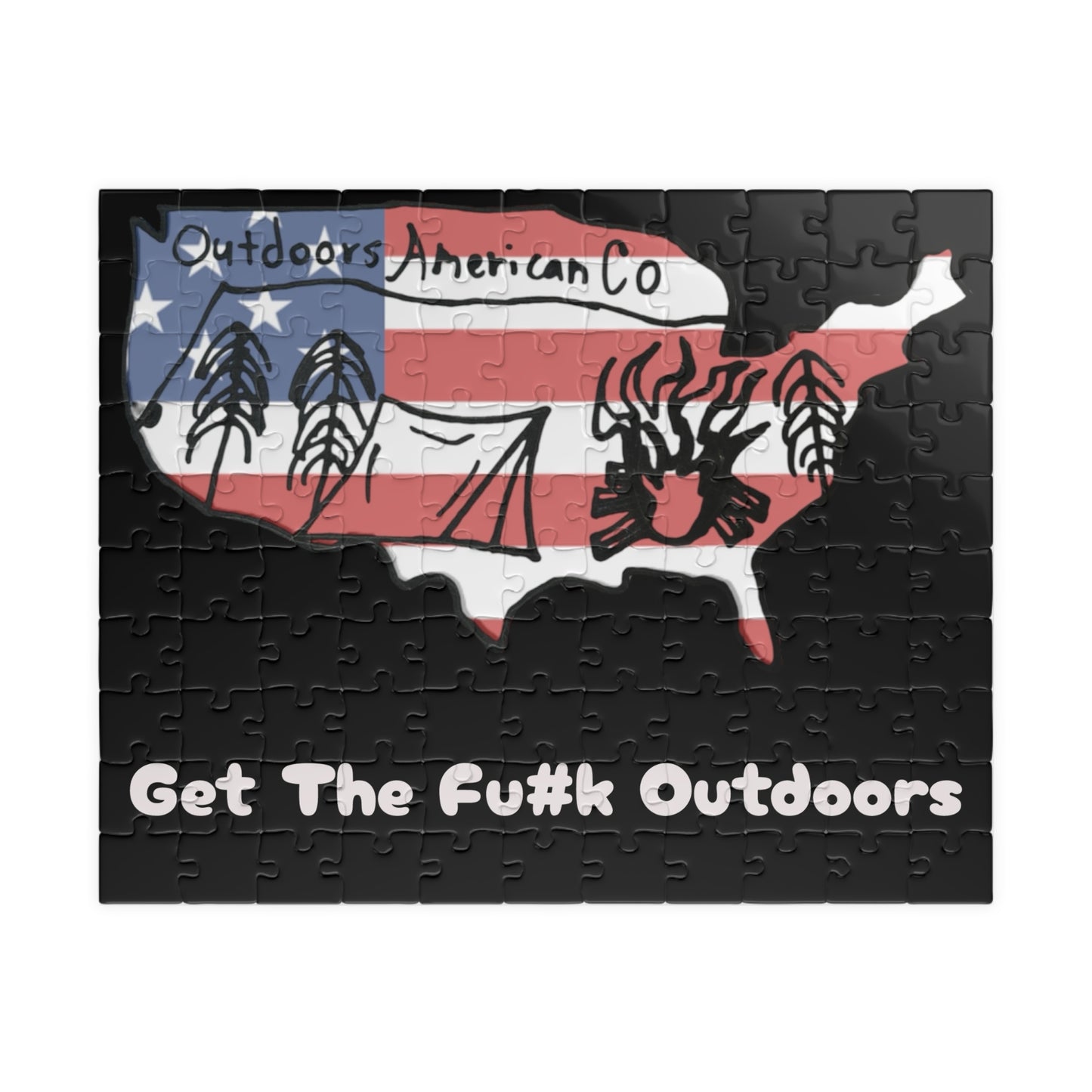Outdoors AmericanCo Scenic Puzzle