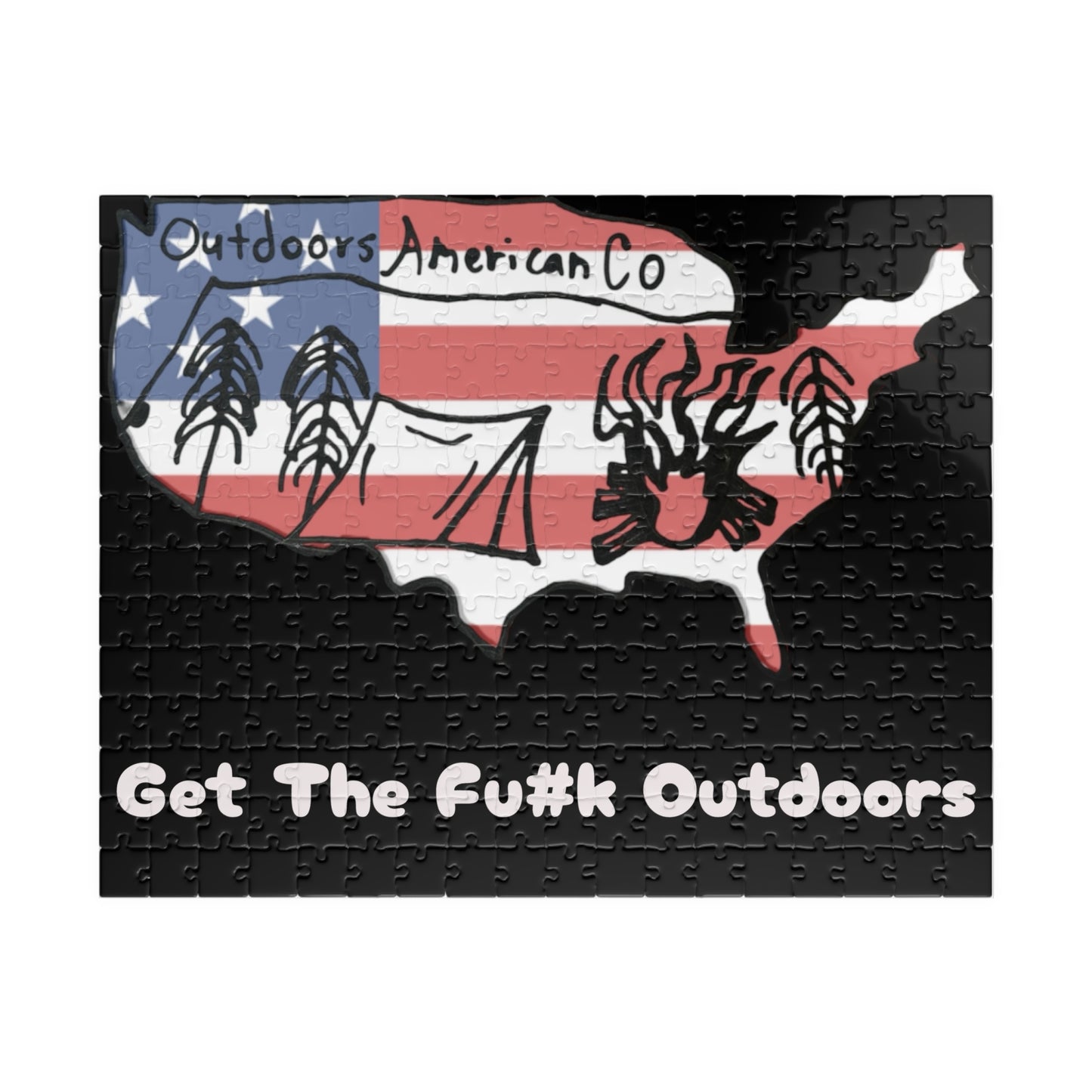 Outdoors AmericanCo Scenic Puzzle