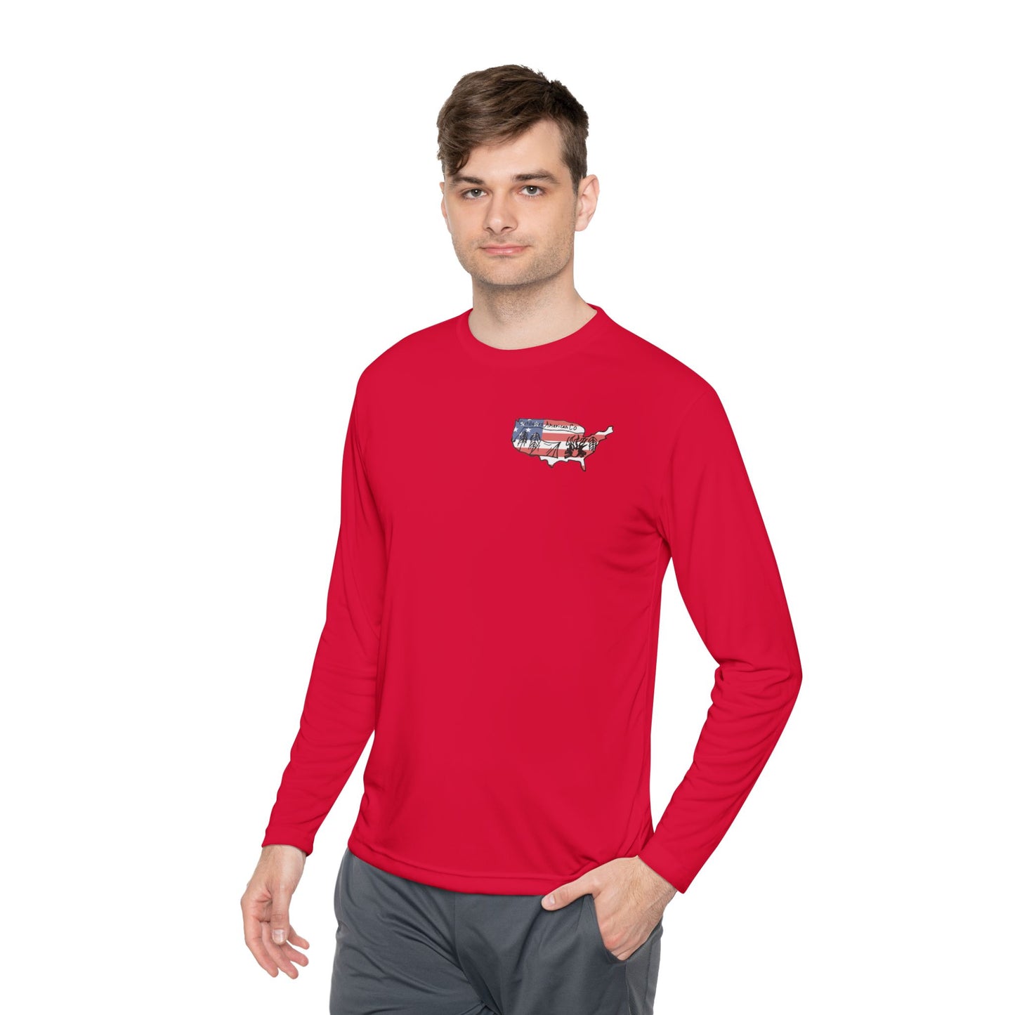 Longsleeve Logo Athletic Tee - Moisture Wicking