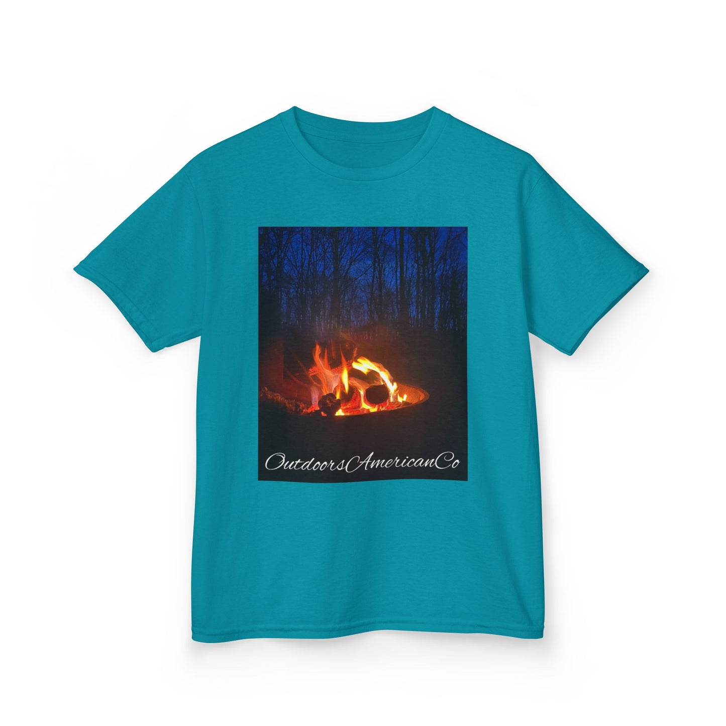 Kids Dark Night Campfire Tee
