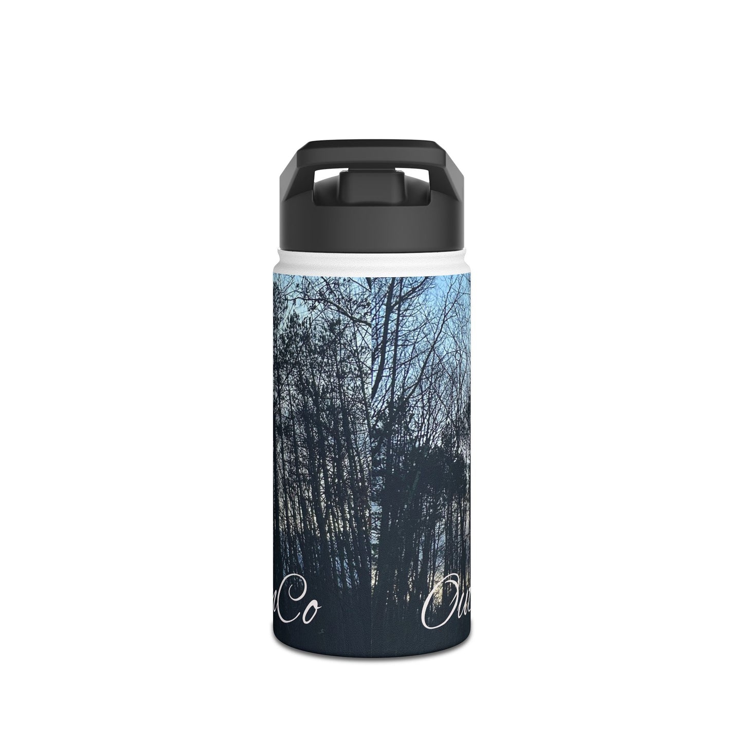Dusk Trees Stainless Steel Water Bottle