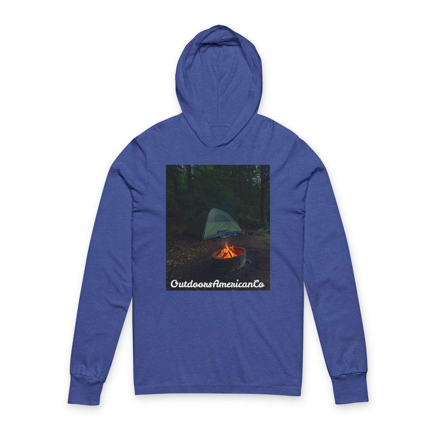 Camp Site Fireside Tshirt Hoodie